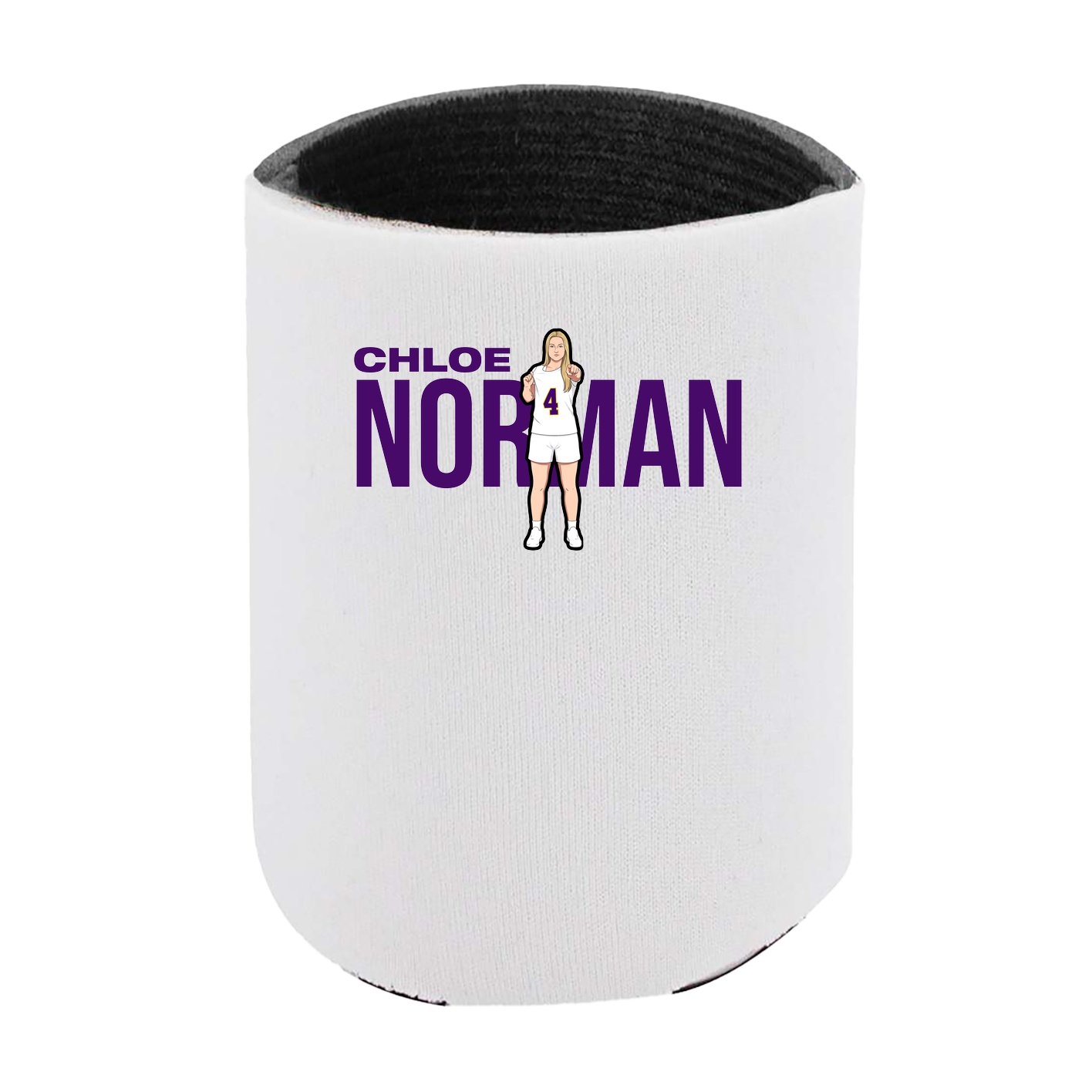 Can Holder — Player Name in White