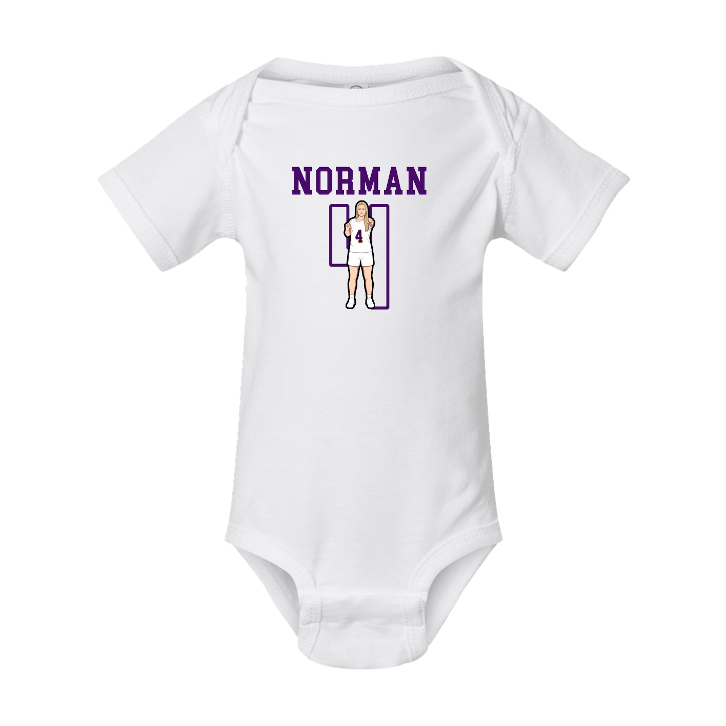 Baby Onesie — Shirsey in White