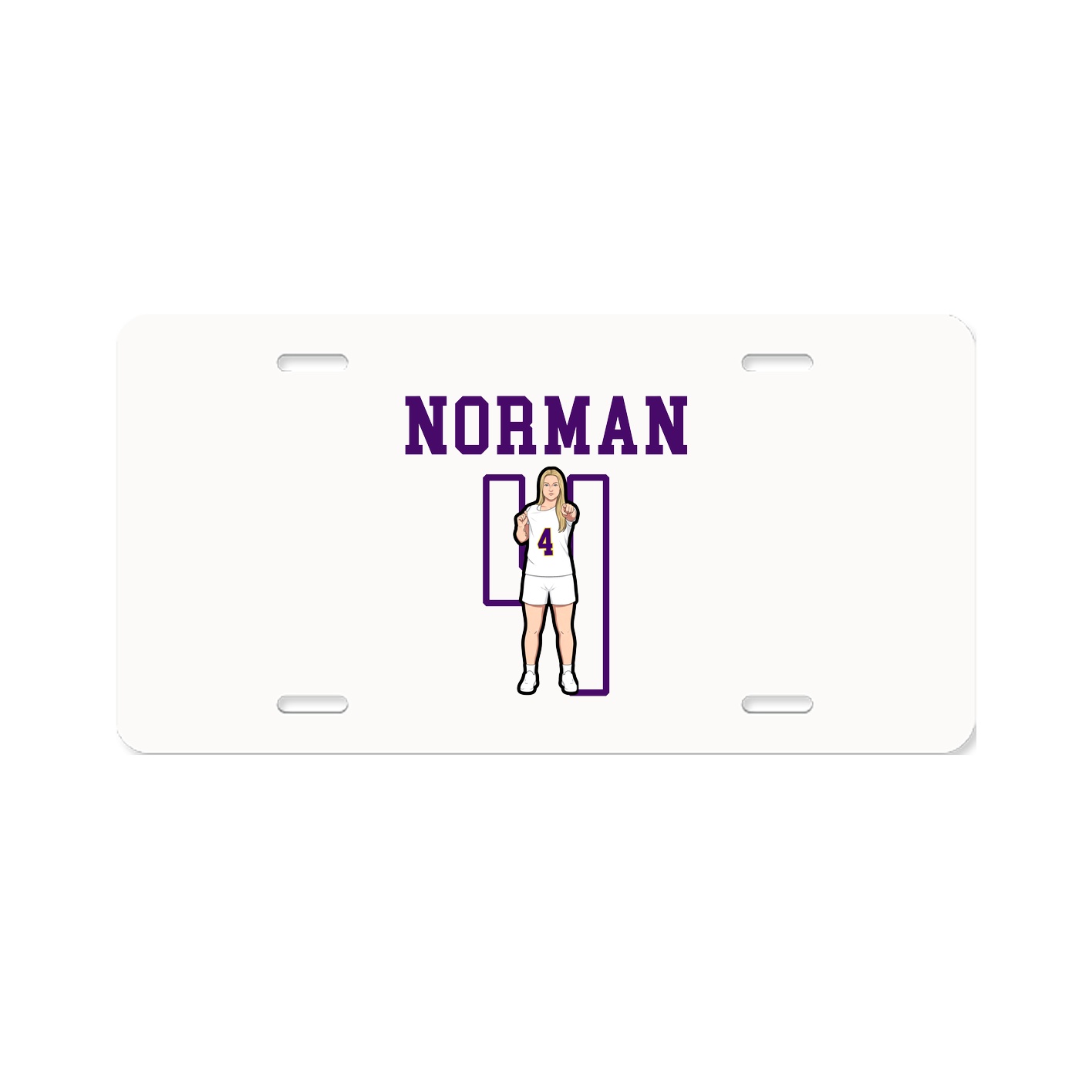 License Plate — Shirsey in Classic