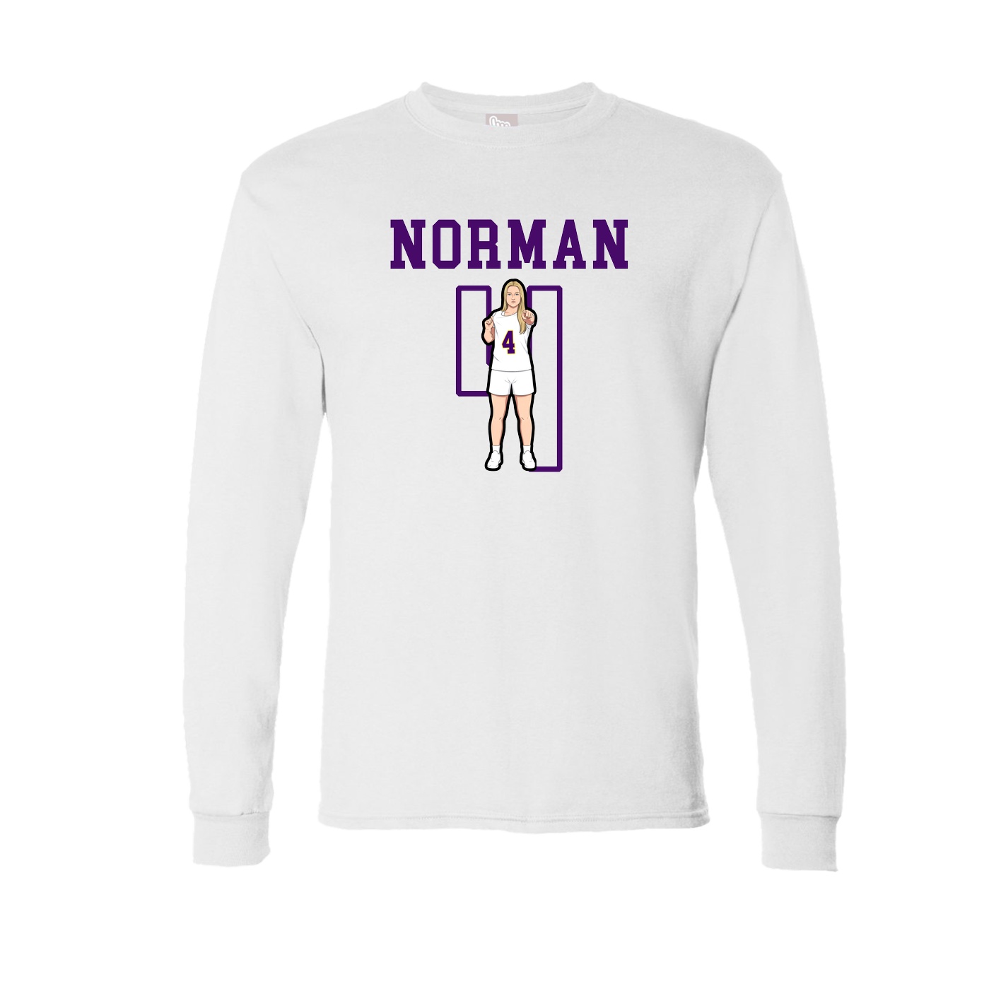 Long Sleeve Tee — Shirsey in White