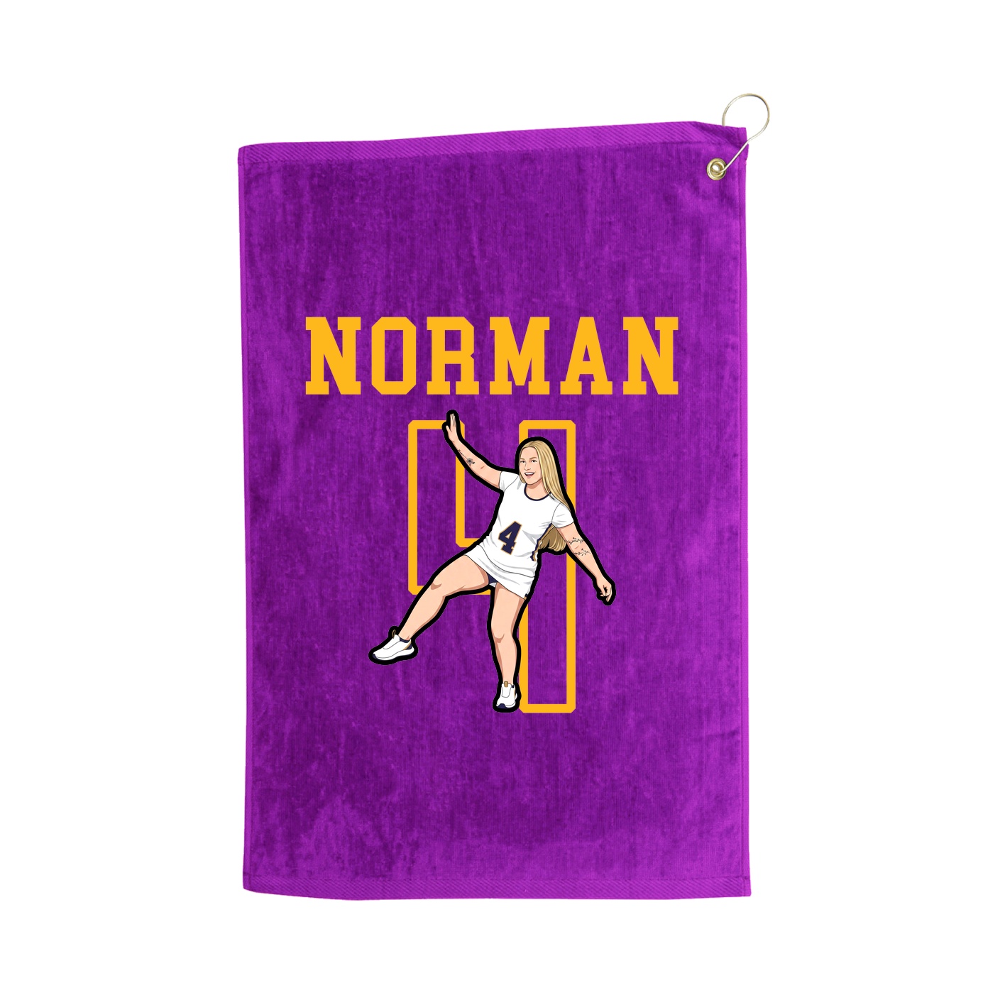 Golf Towel — Shirsey in Purple