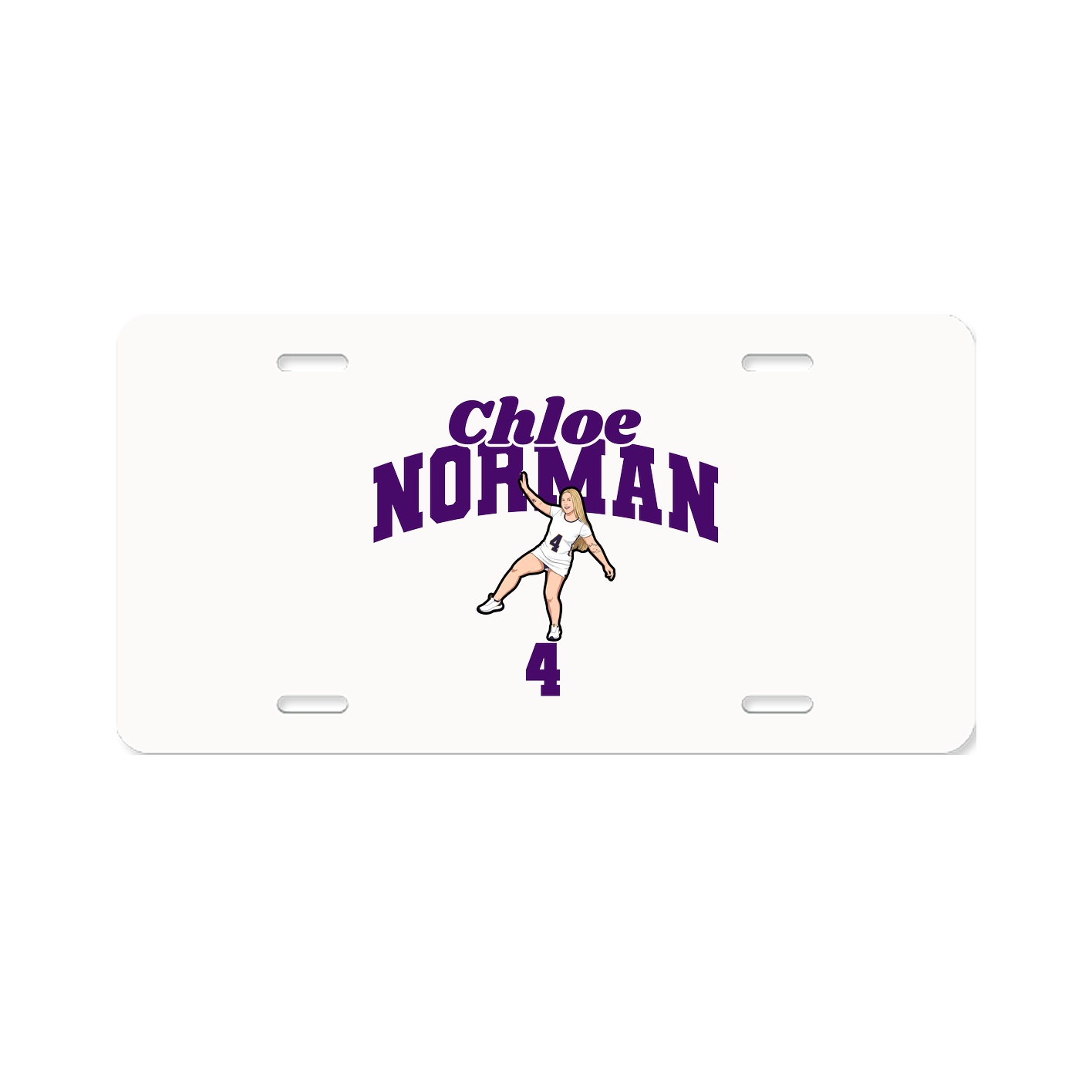 License Plate — Signature Arch in Classic