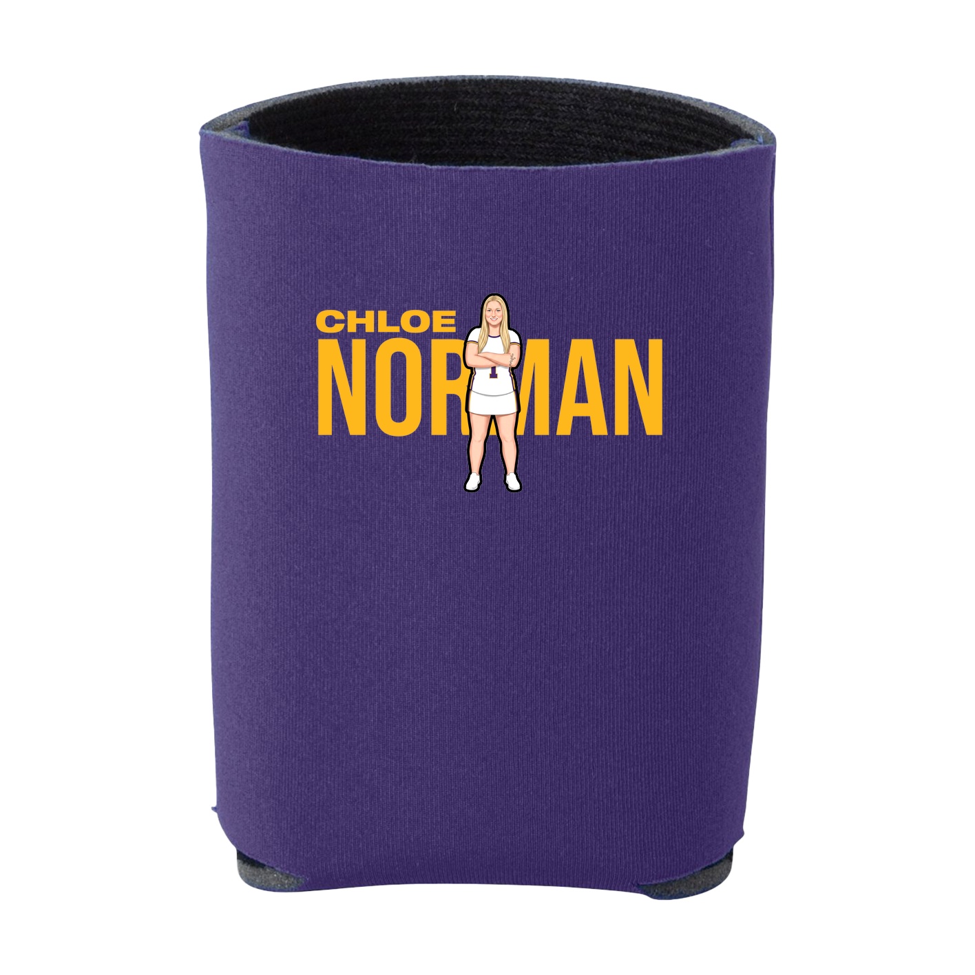 Can Holder — Player Name in Purple