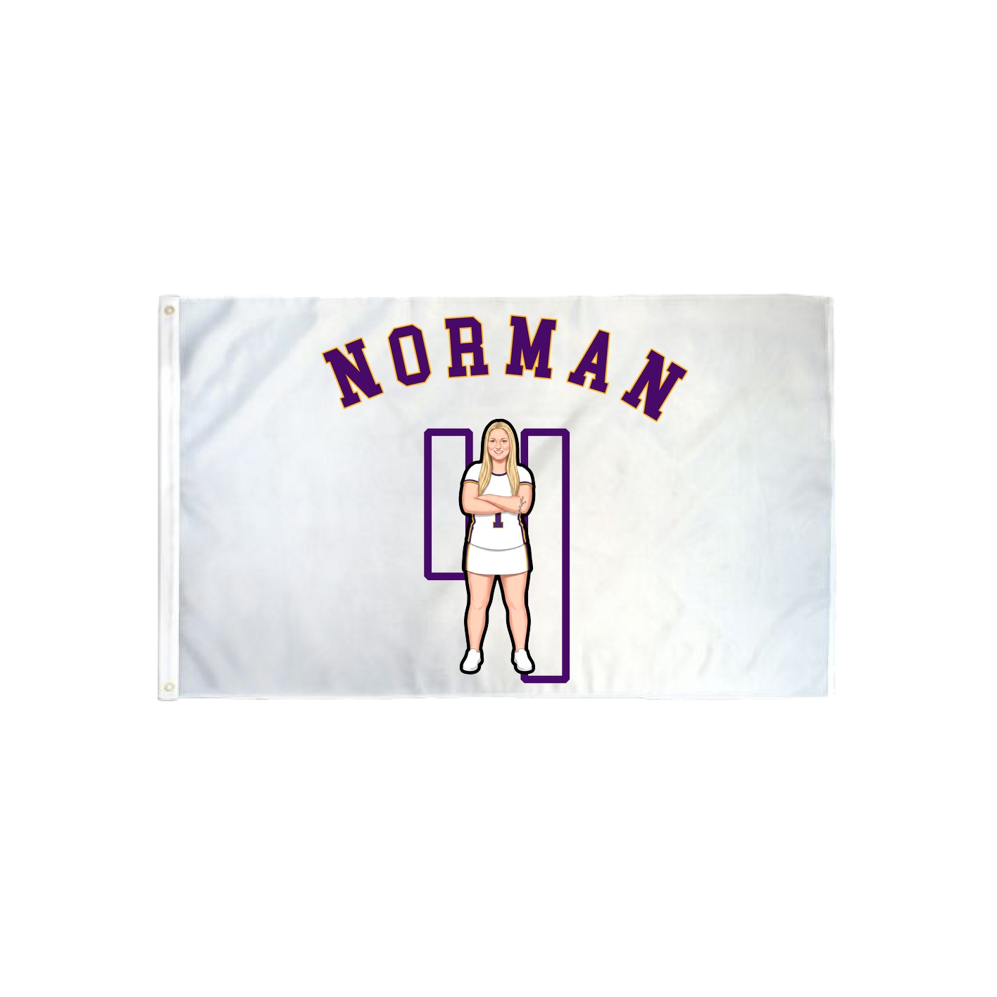 3x5 Flag — Shirsey Arch in Classic