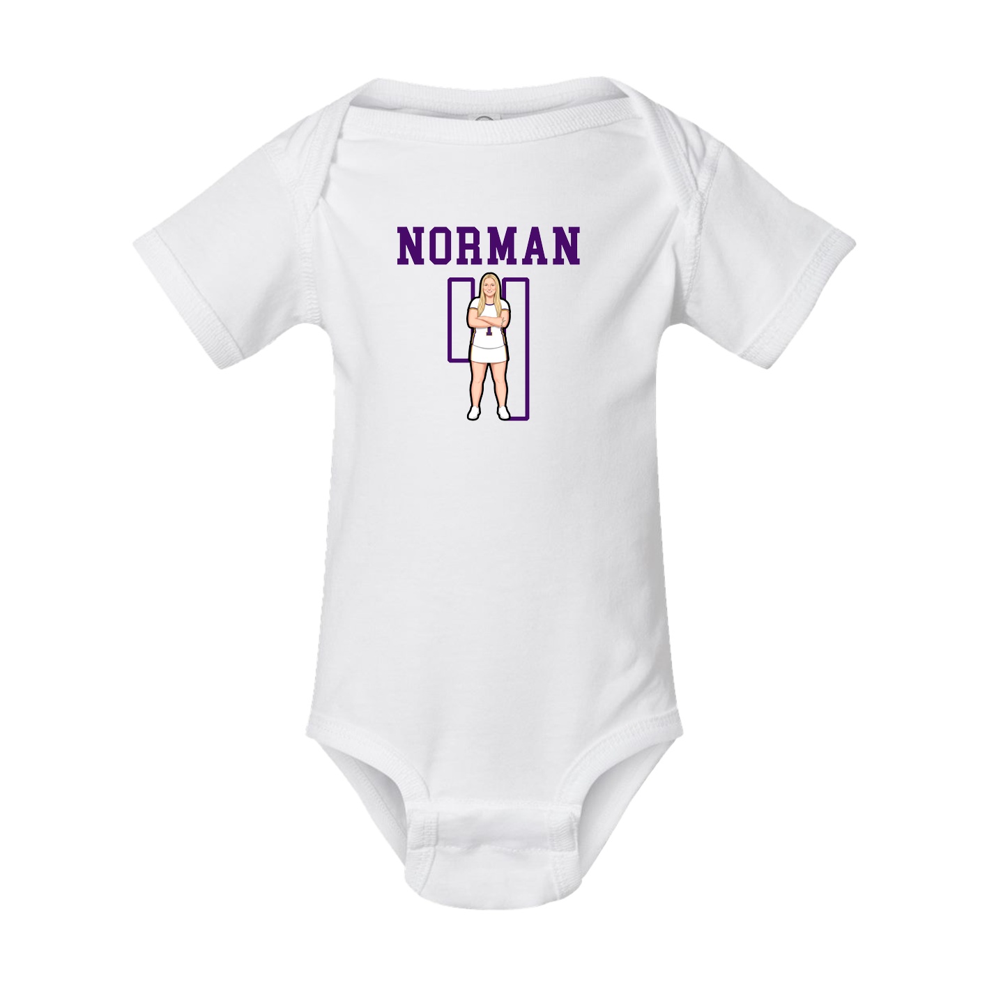 Baby Onesie — Shirsey in White