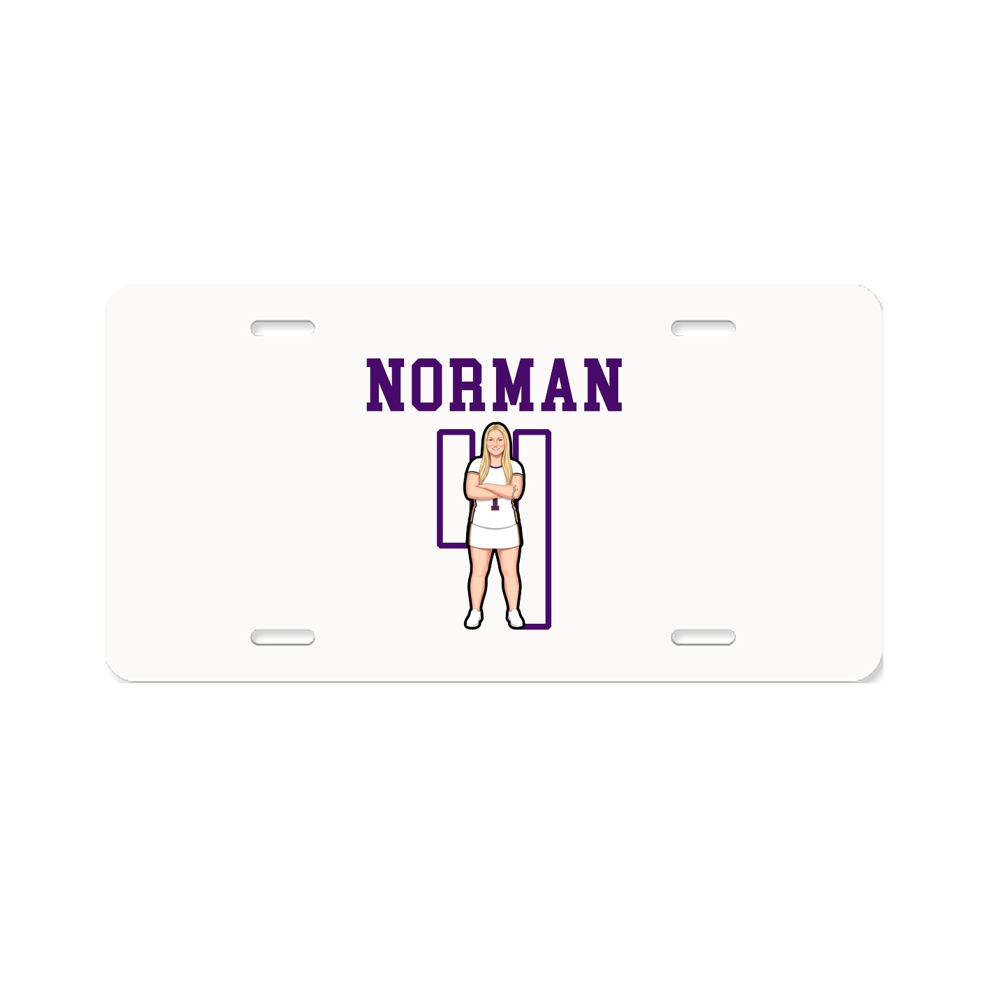 License Plate — Shirsey in Classic