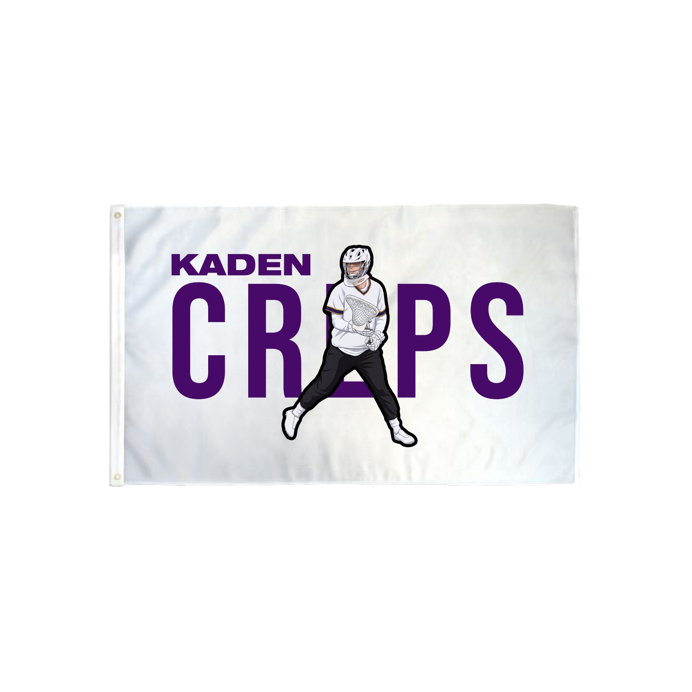 3x5 Flag — Player Name in Classic