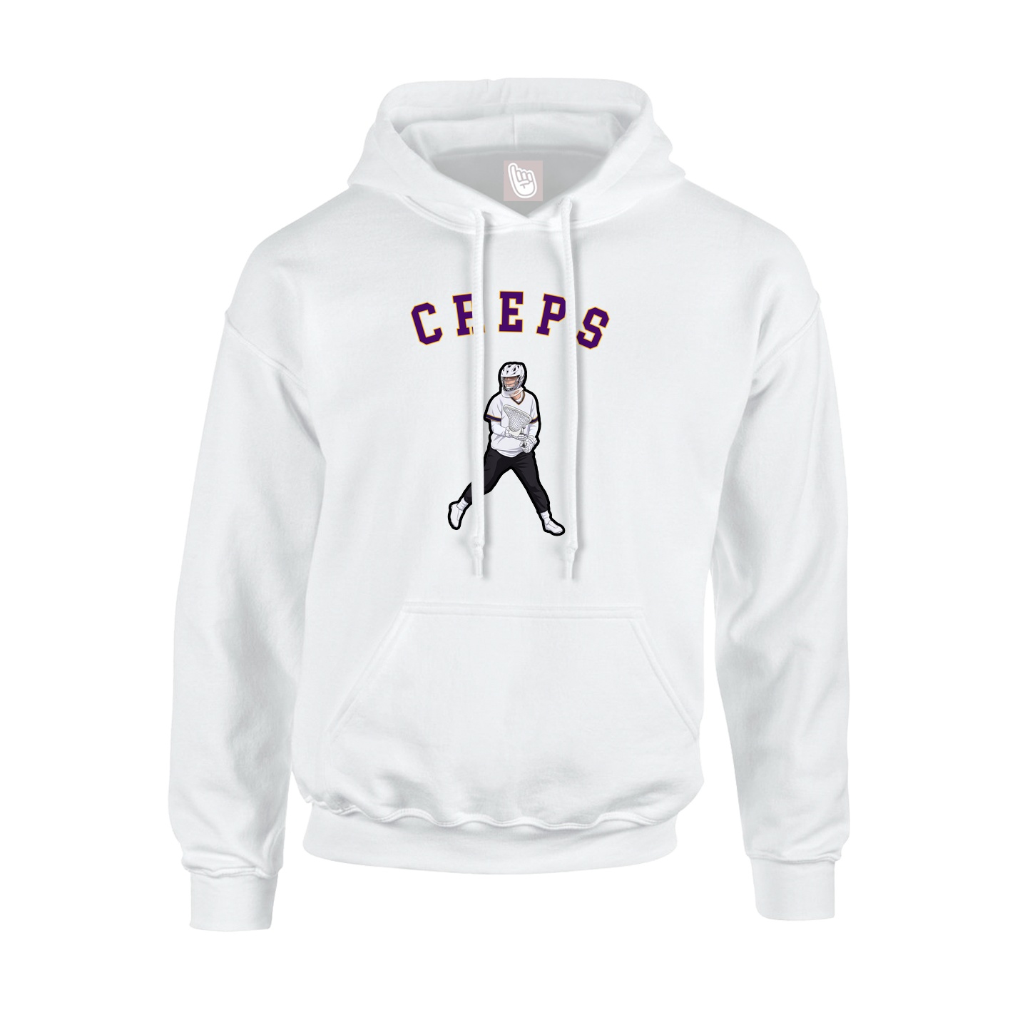 Youth Hoodie — Shirsey Arch in White