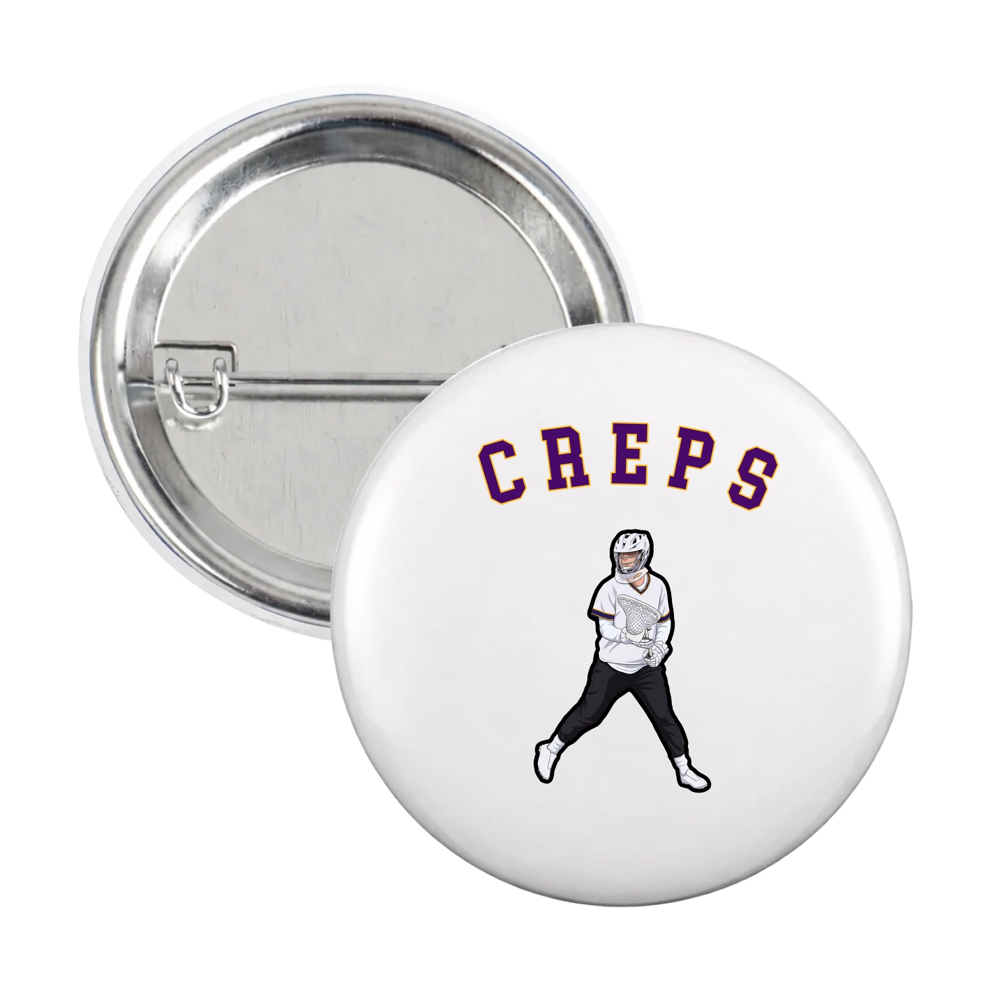 Game Day Button — Shirsey Arch in White