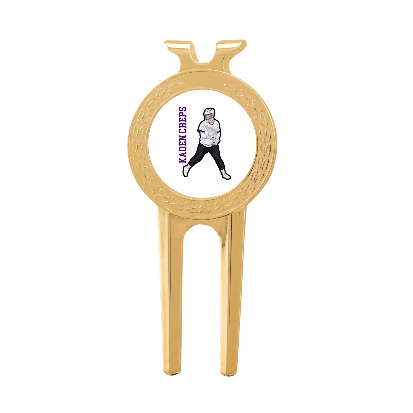 Divot Tool with Ball Marker — Name Vertical in Classic
