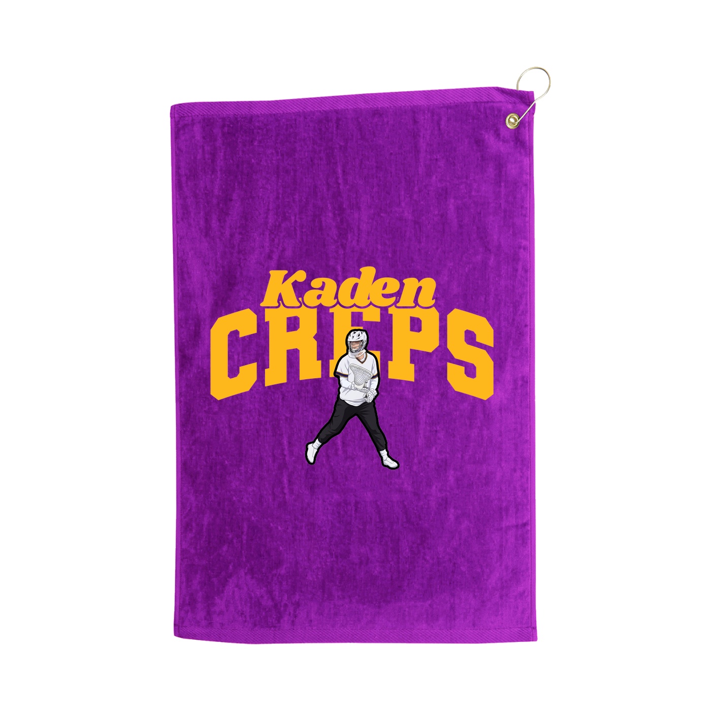 Golf Towel — Signature Arch in Purple