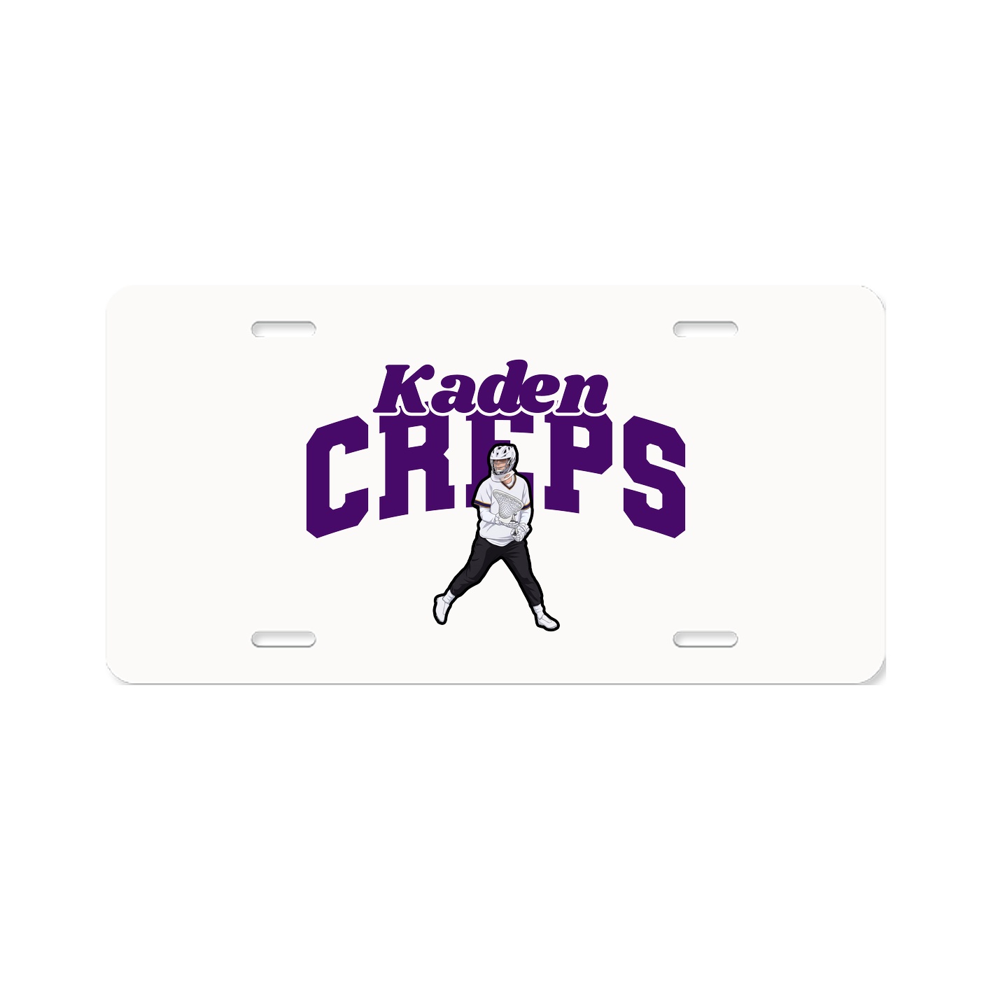 License Plate — Signature Arch in Classic