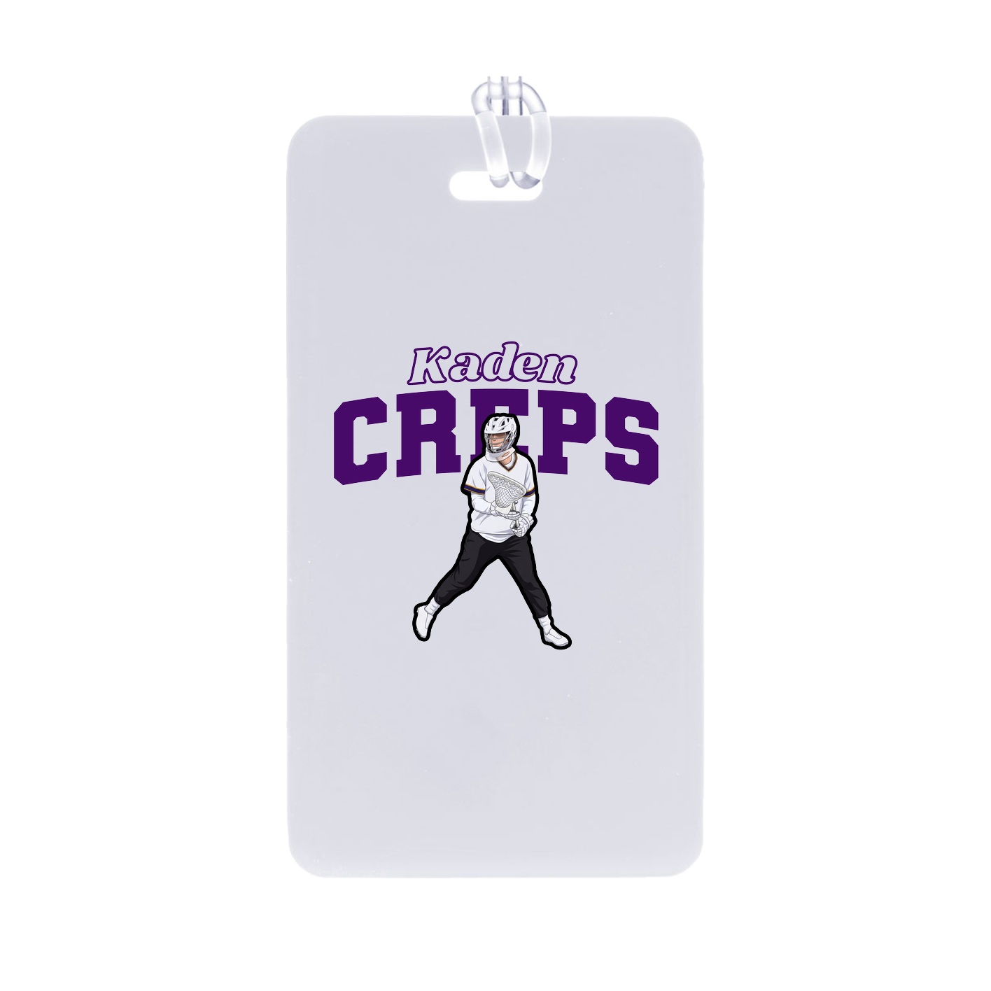 Bag Tag — Name Arch in Classic