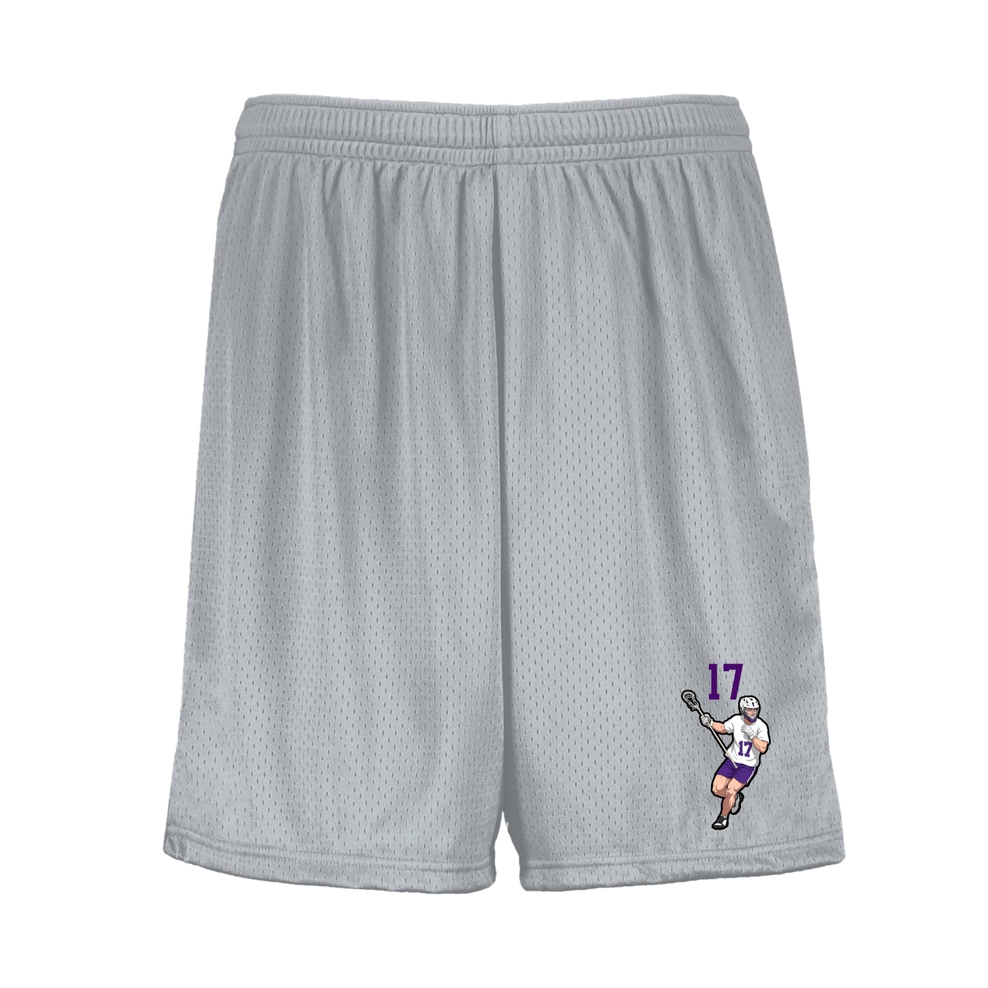 Shorts — Number Top in Silver
