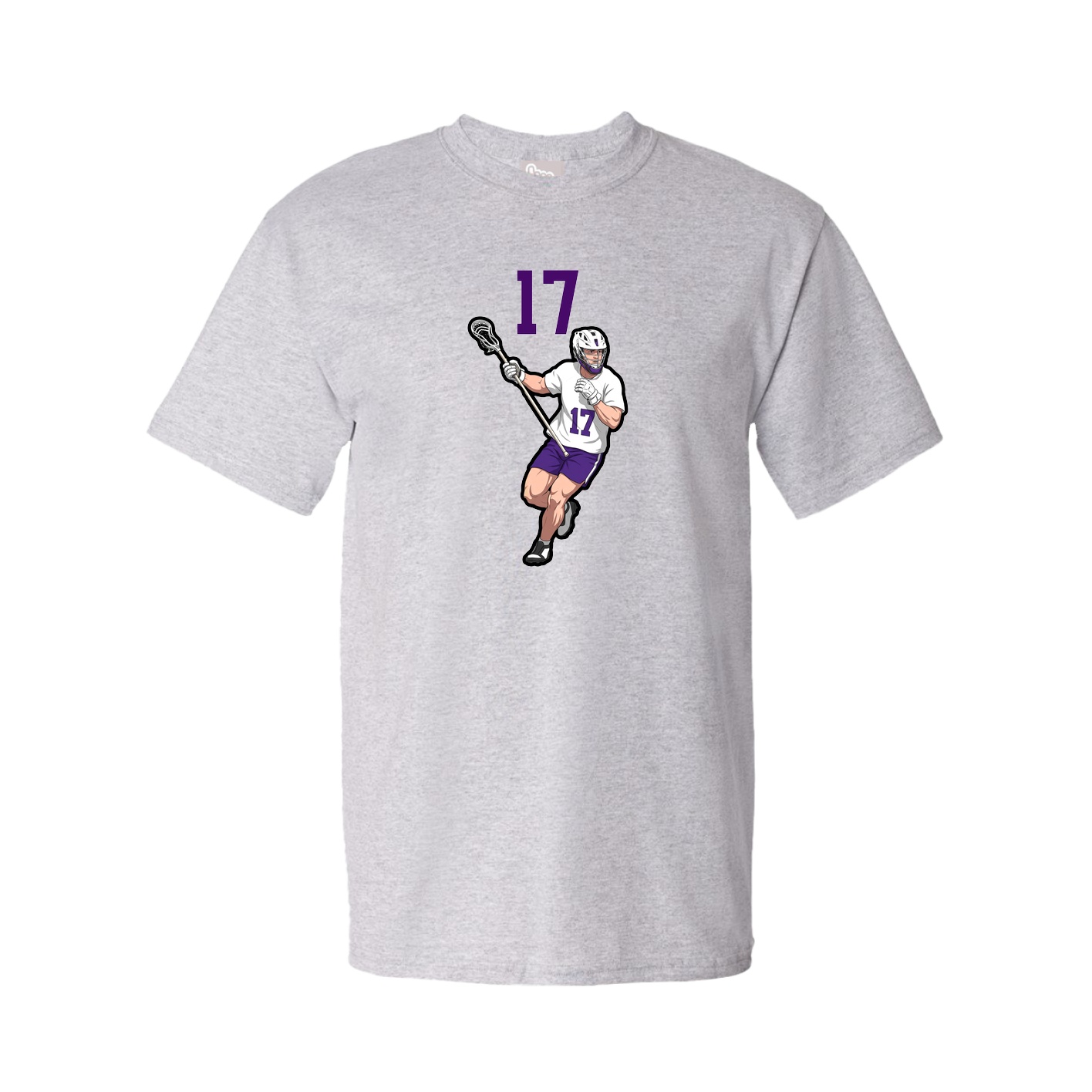 Tee — Number Top in Grey