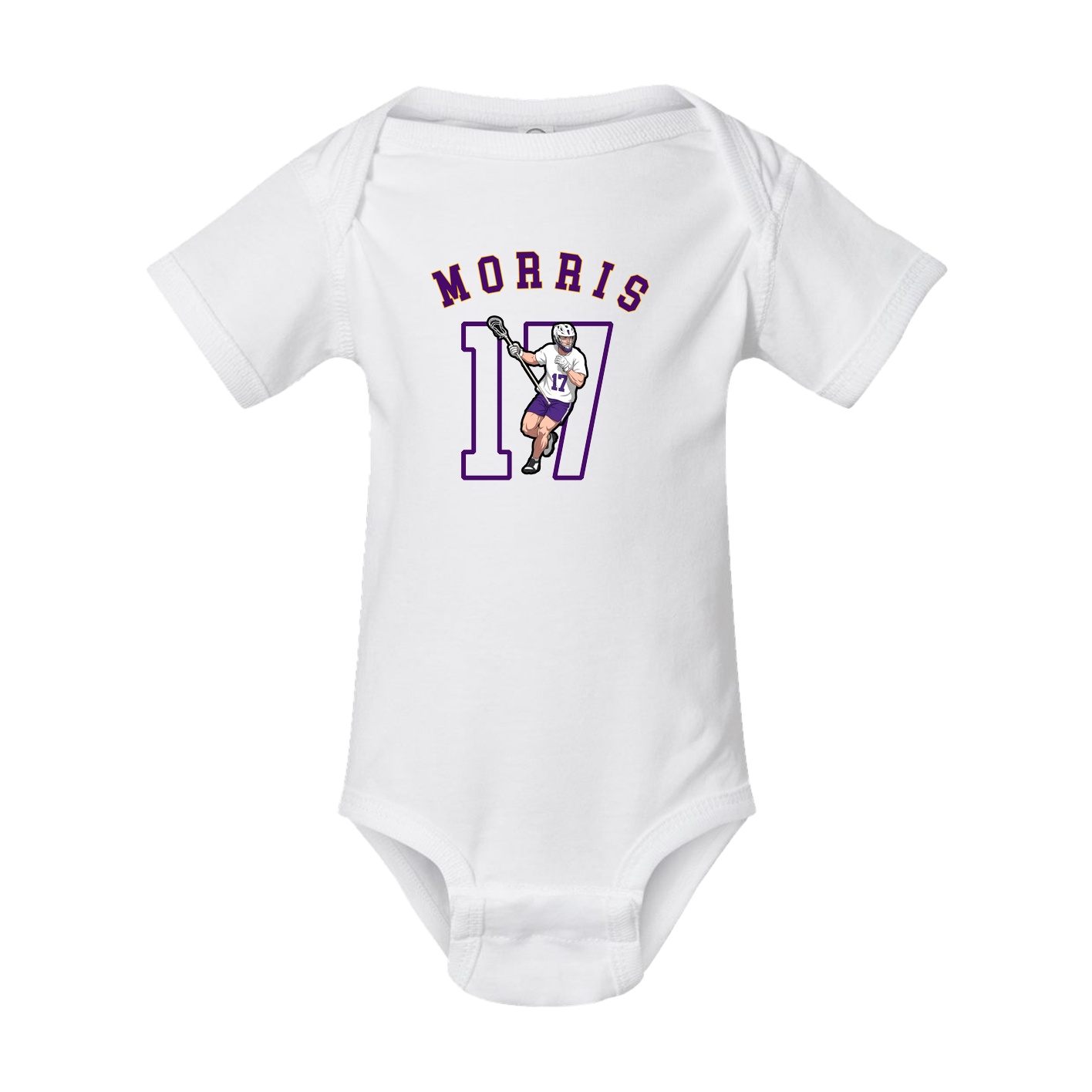 Baby Onesie — Shirsey Arch in White