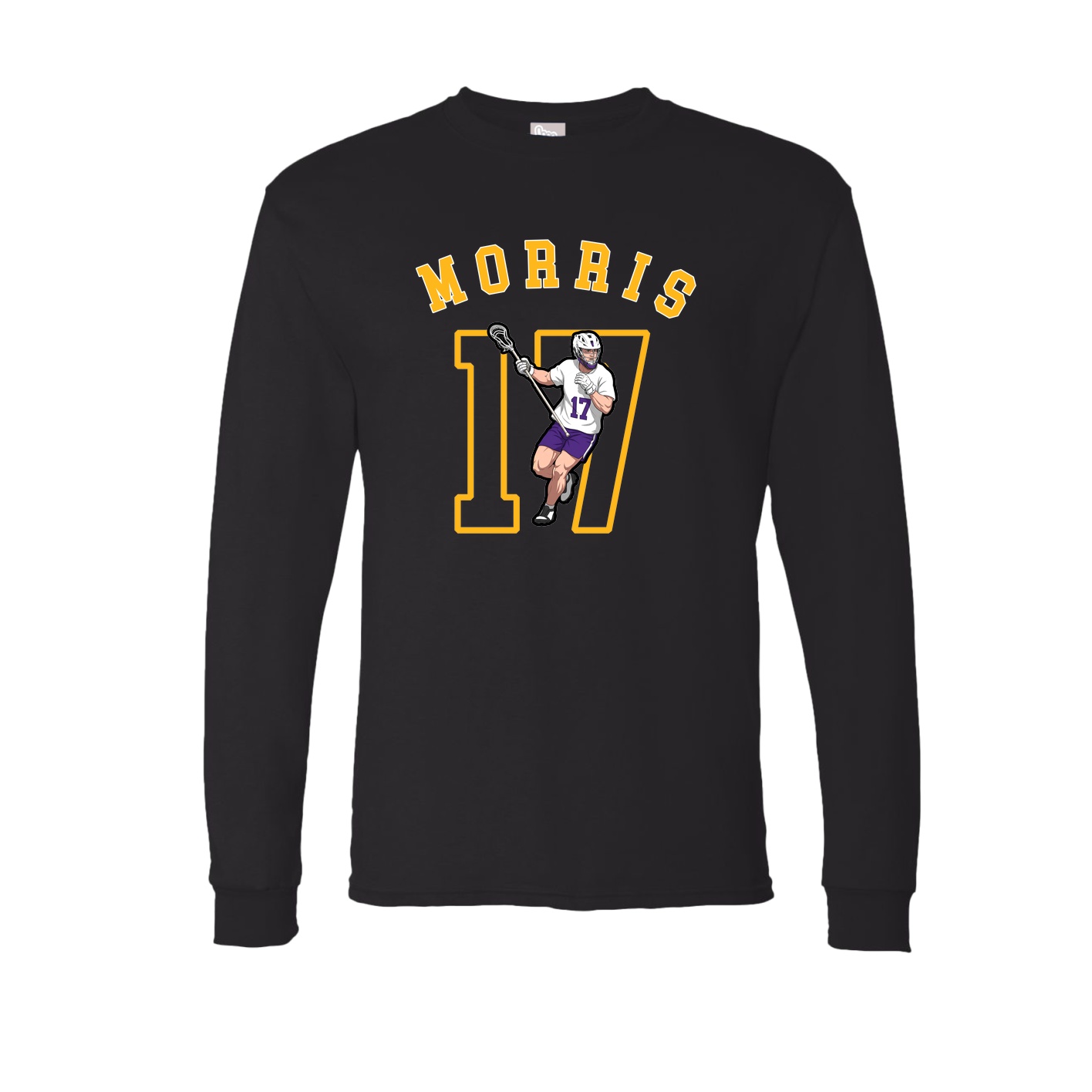 Long Sleeve Tee — Shirsey Arch in Black