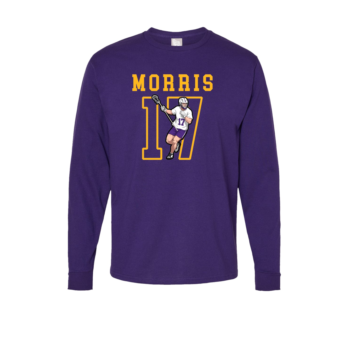 Long Sleeve Tee — Shirsey in Purple