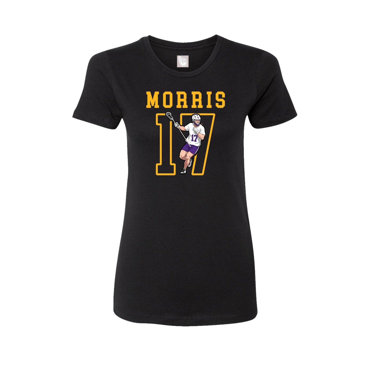 Fitted Women's Tee — Shirsey in Black
