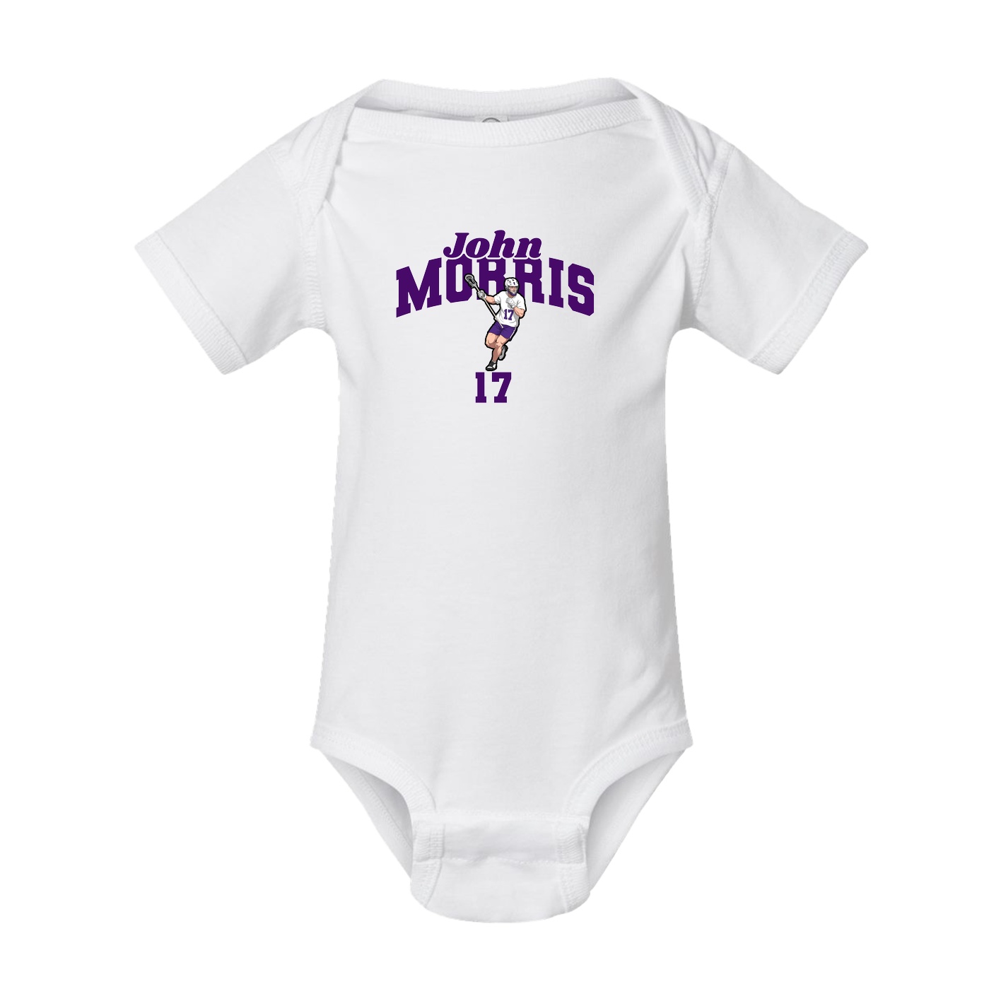 Baby Onesie — Signature Arch in White