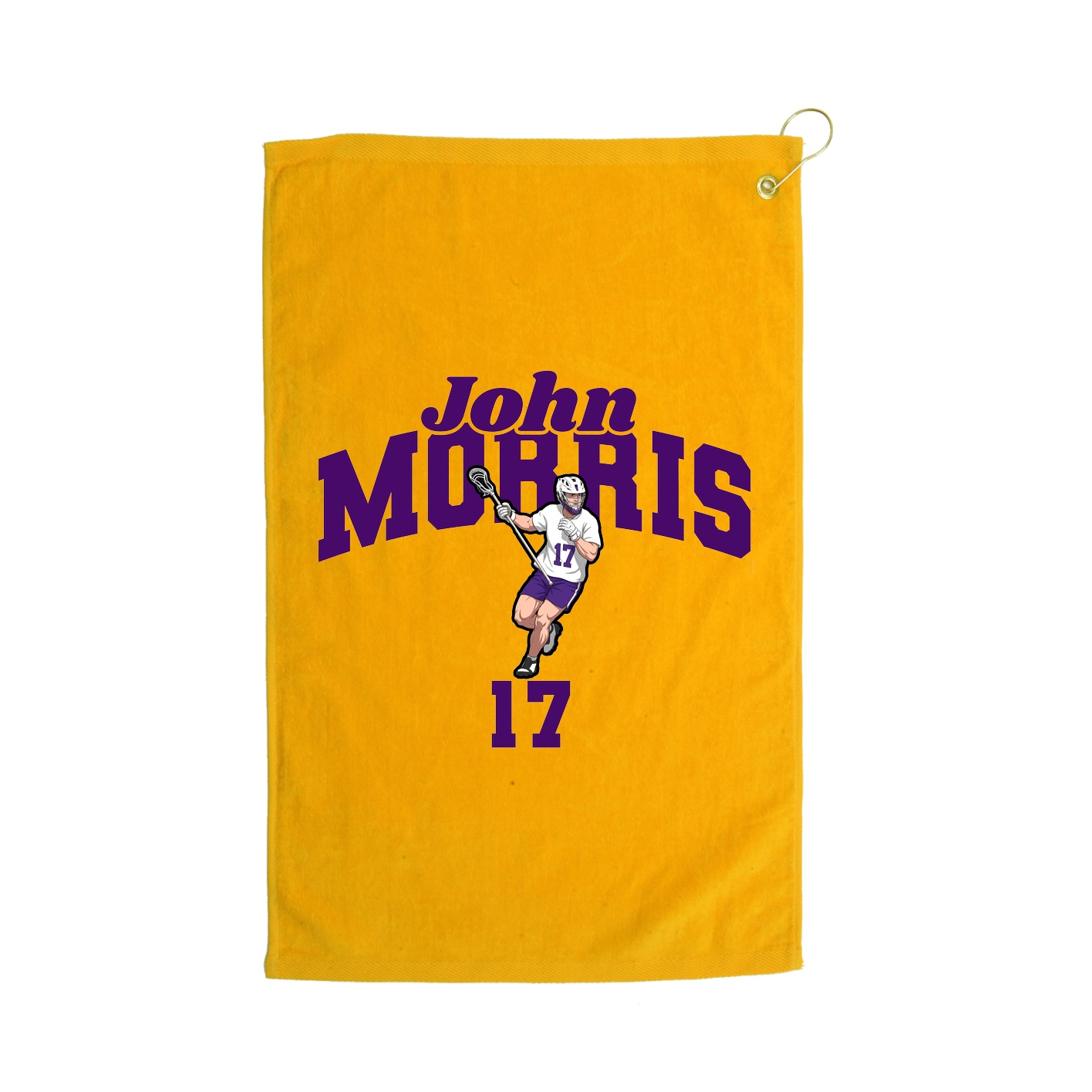 Golf Towel — Signature Arch in Gold