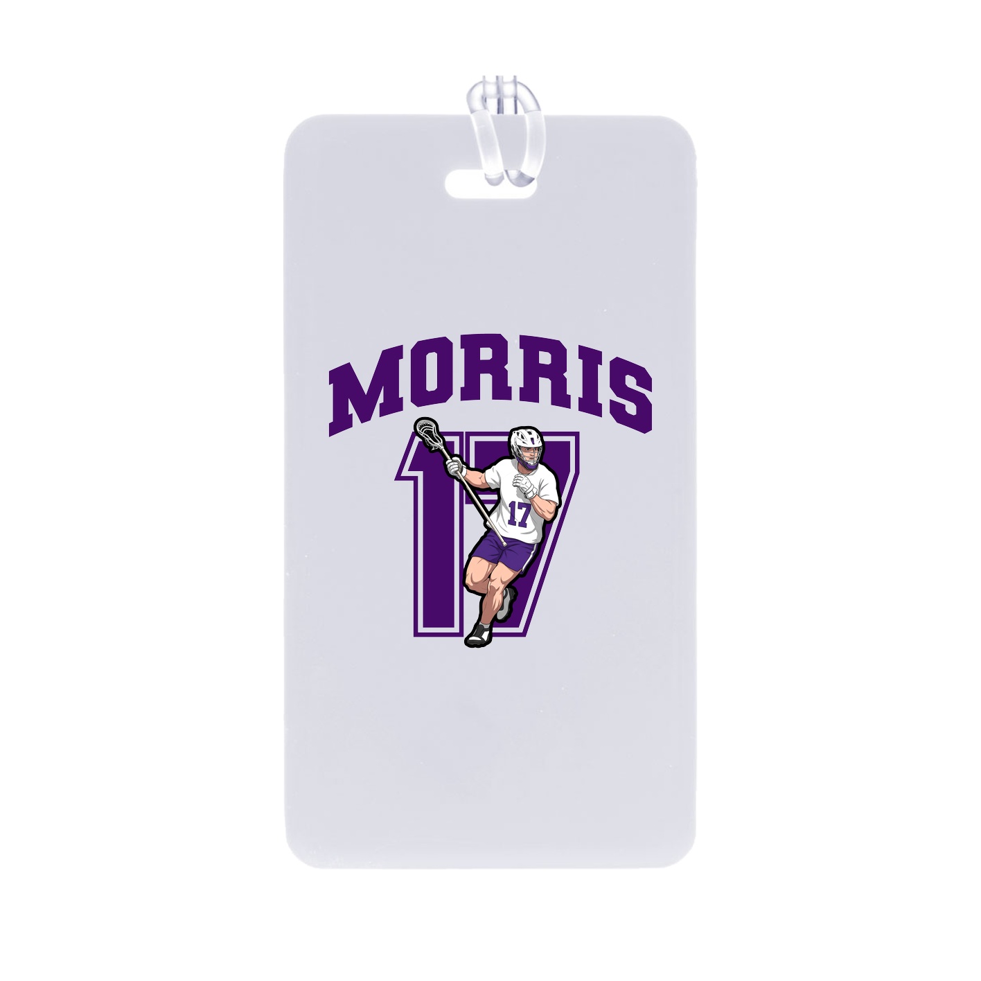 Bag Tag — Number in Classic