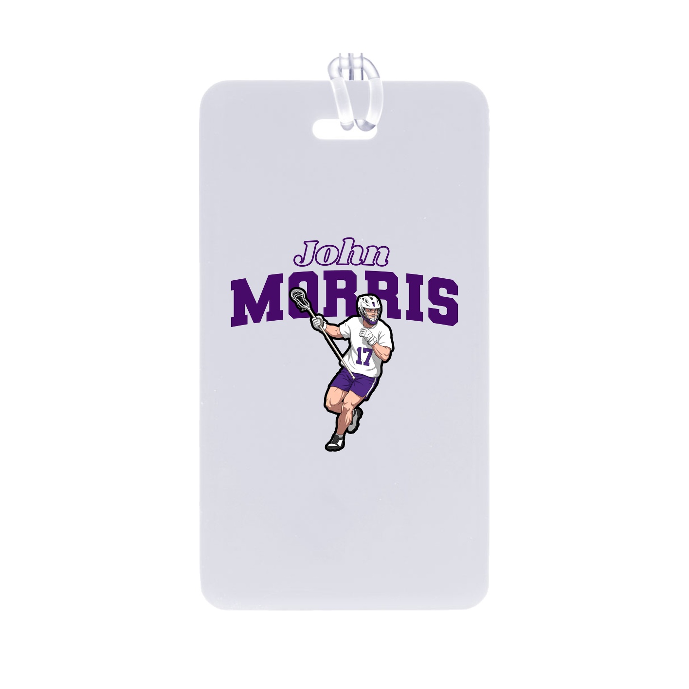Bag Tag — Name Arch in Classic