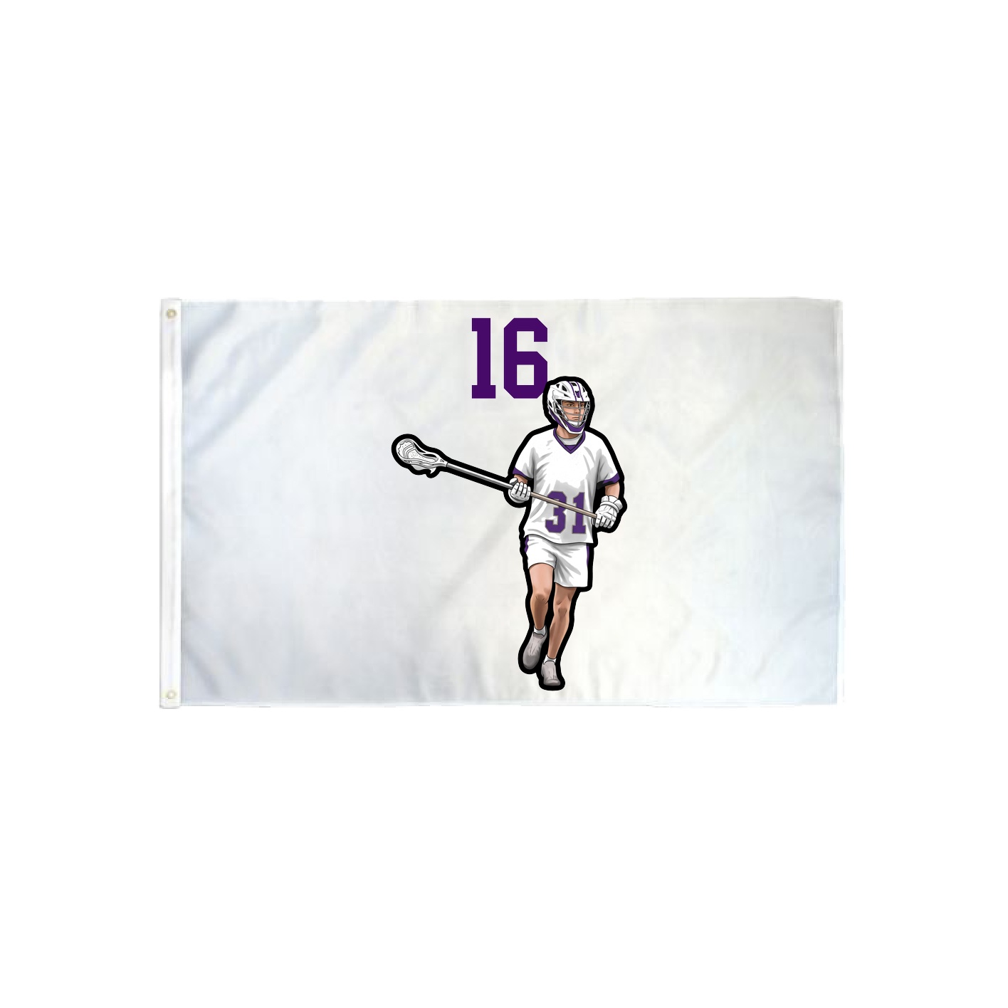3x5 Flag — Number Top in Classic