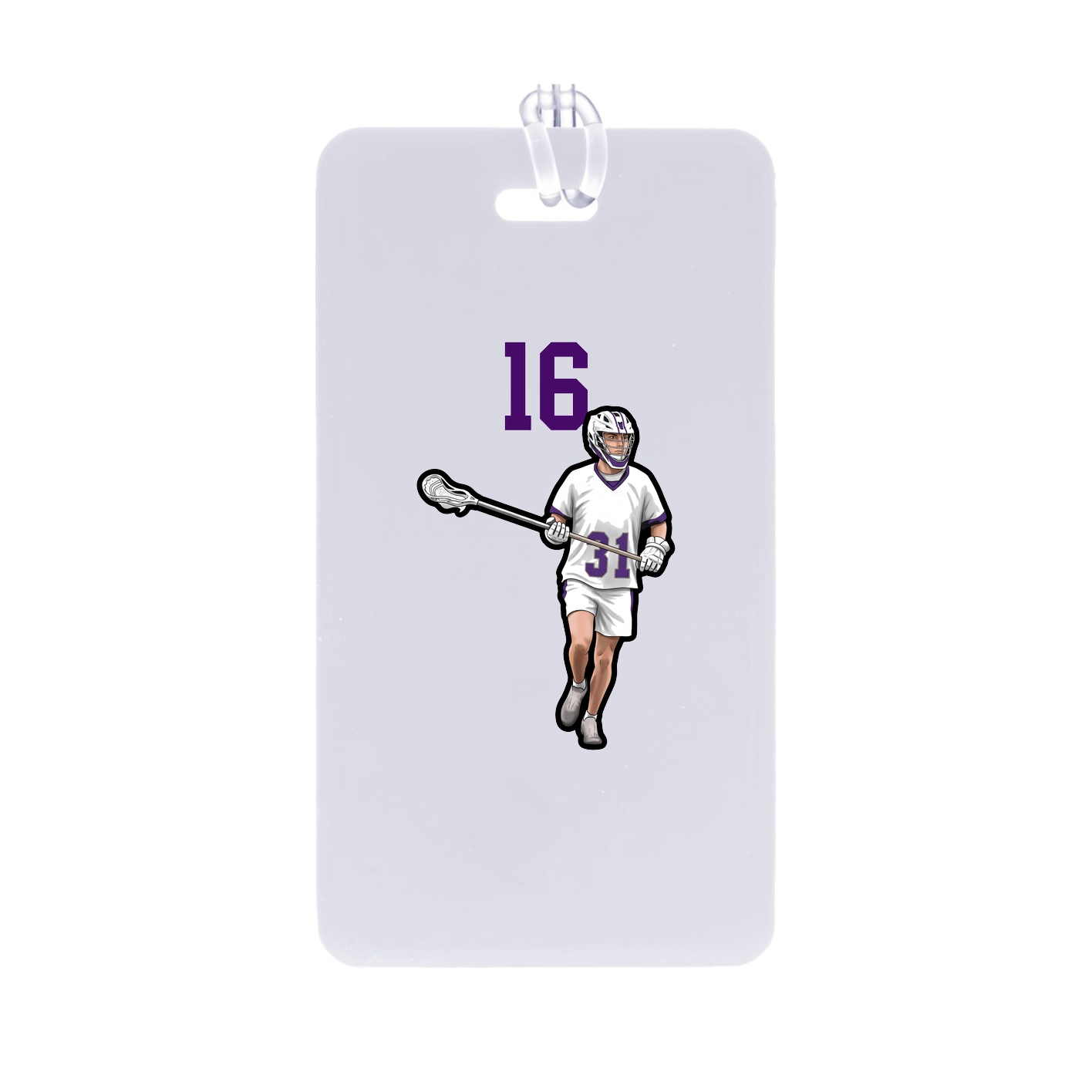 Bag Tag — Number Top in Classic