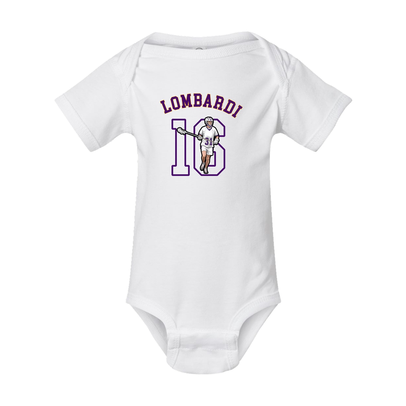 Baby Onesie — Shirsey Arch in White