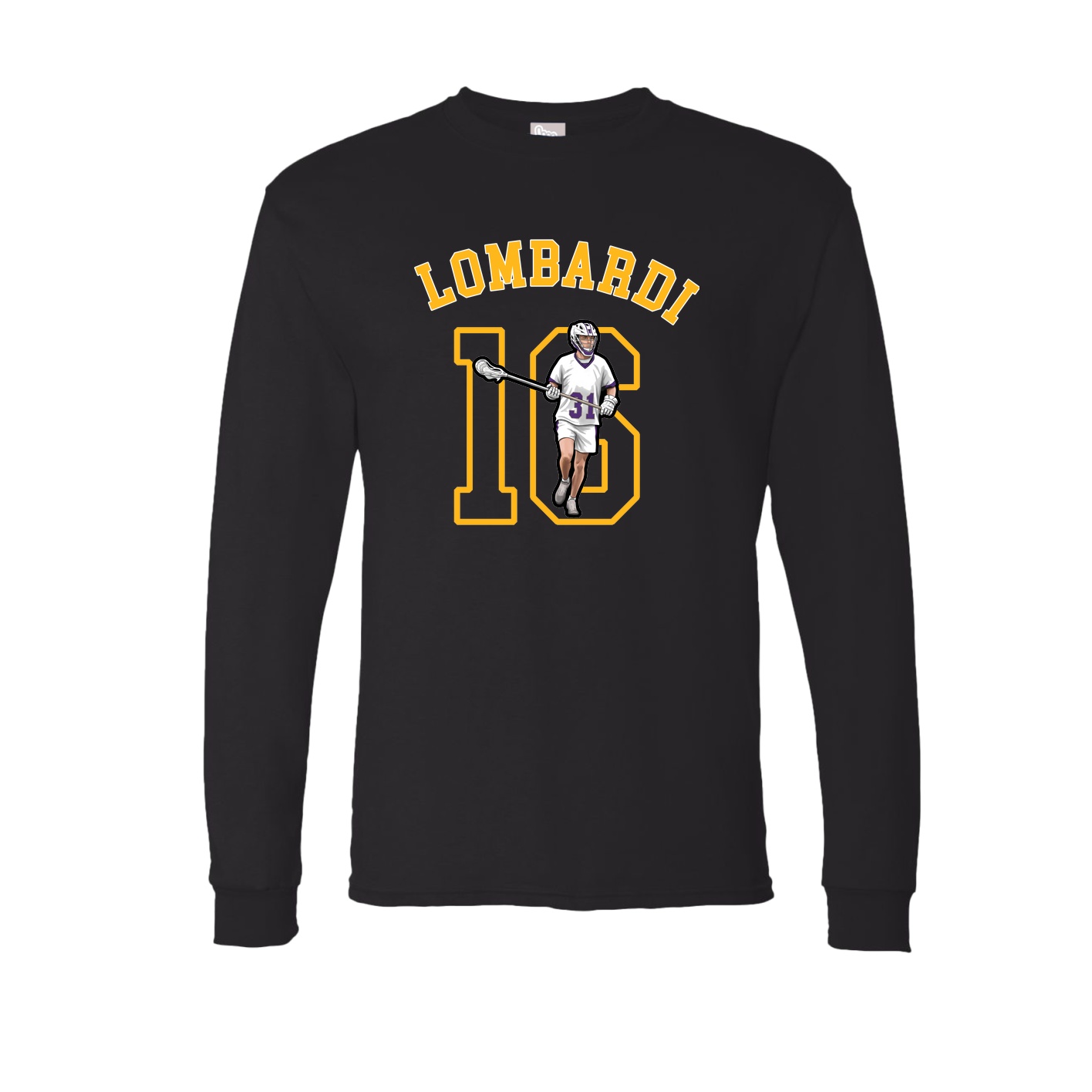 Long Sleeve Tee — Shirsey Arch in Black