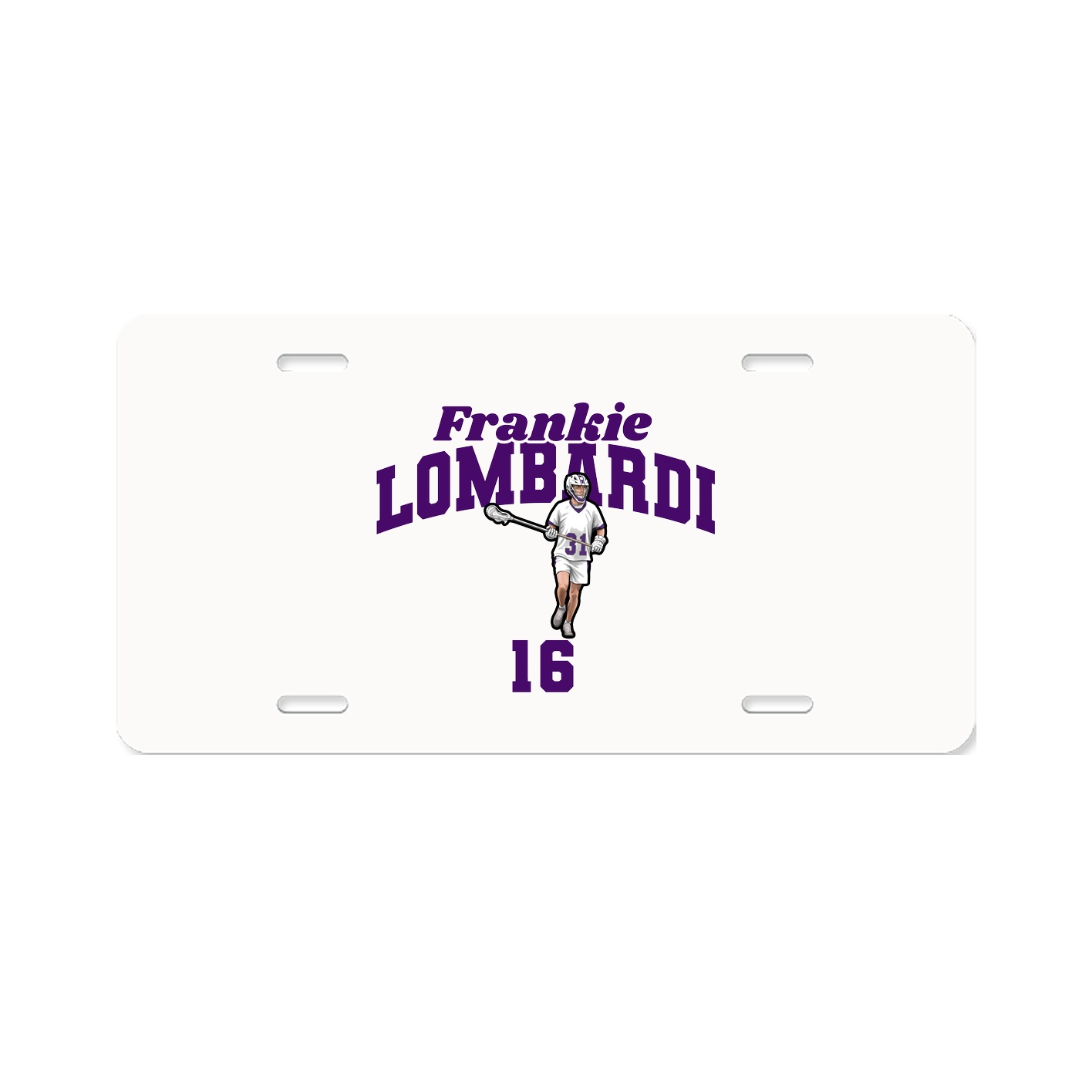 License Plate — Signature Arch in Classic