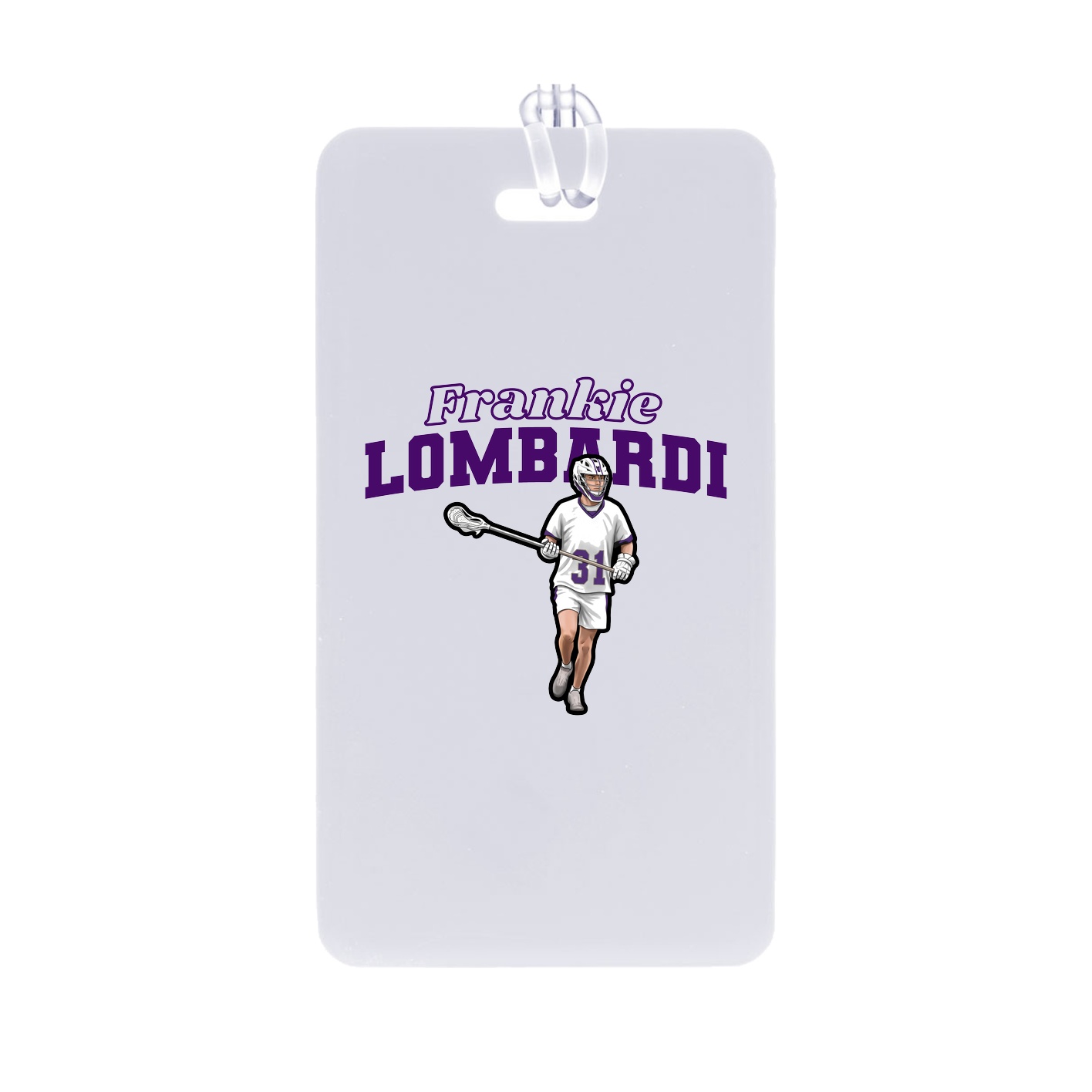 Bag Tag — Name Arch in Classic