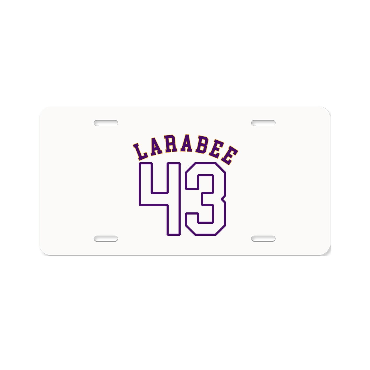 License Plate — Shirsey Arch in Classic