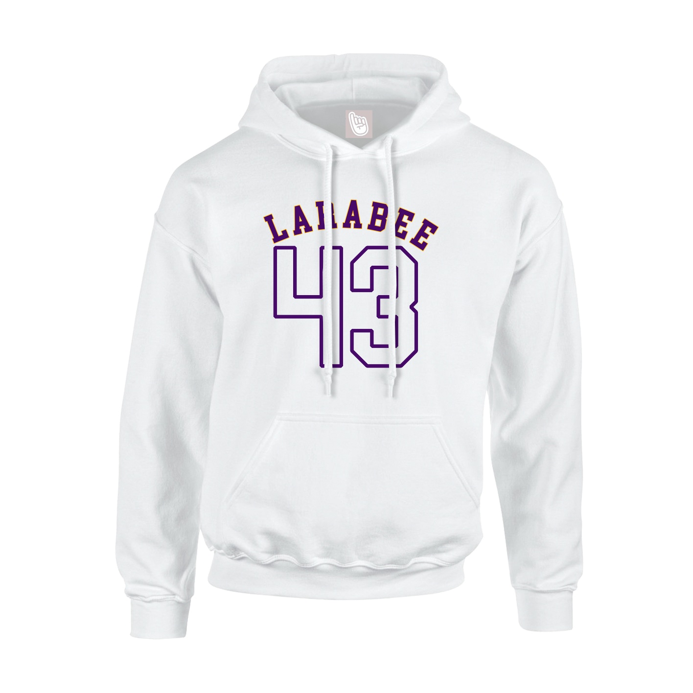 Youth Hoodie — Shirsey Arch in White