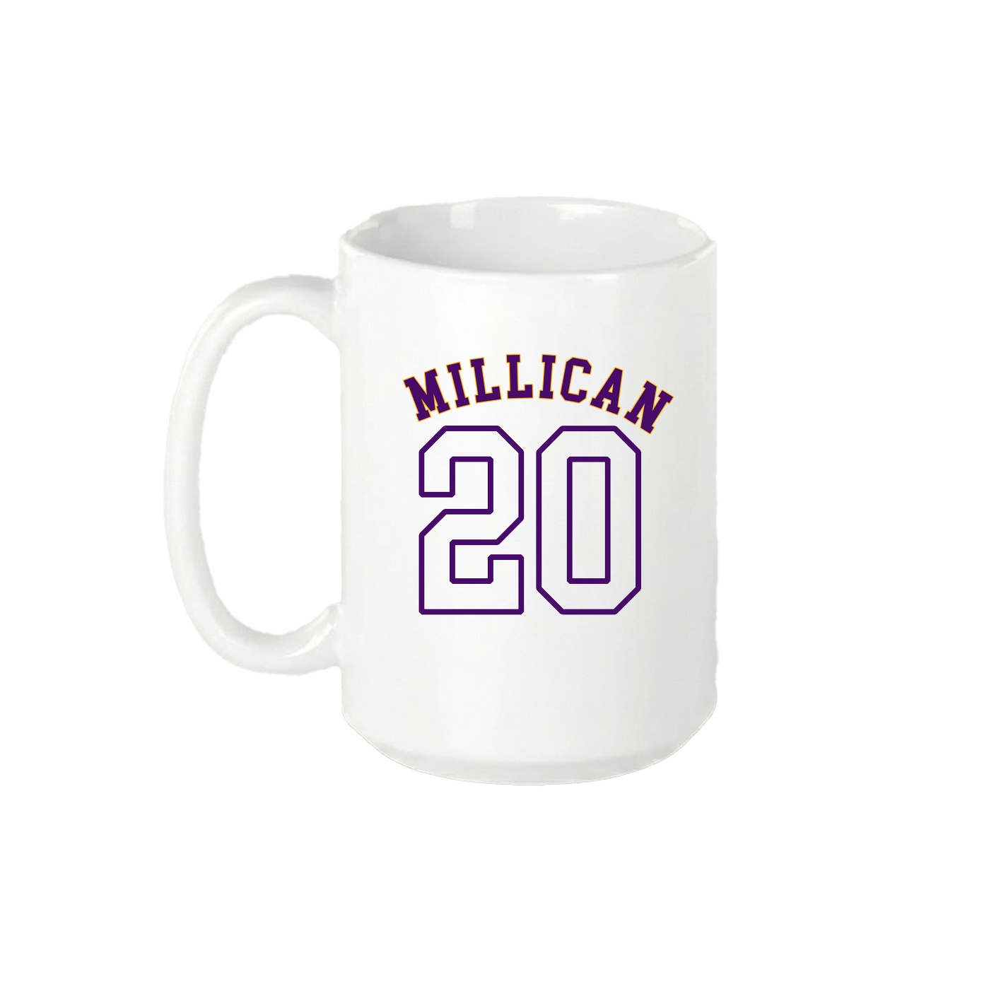 15oz Coffee Mug — Shirsey Arch in White