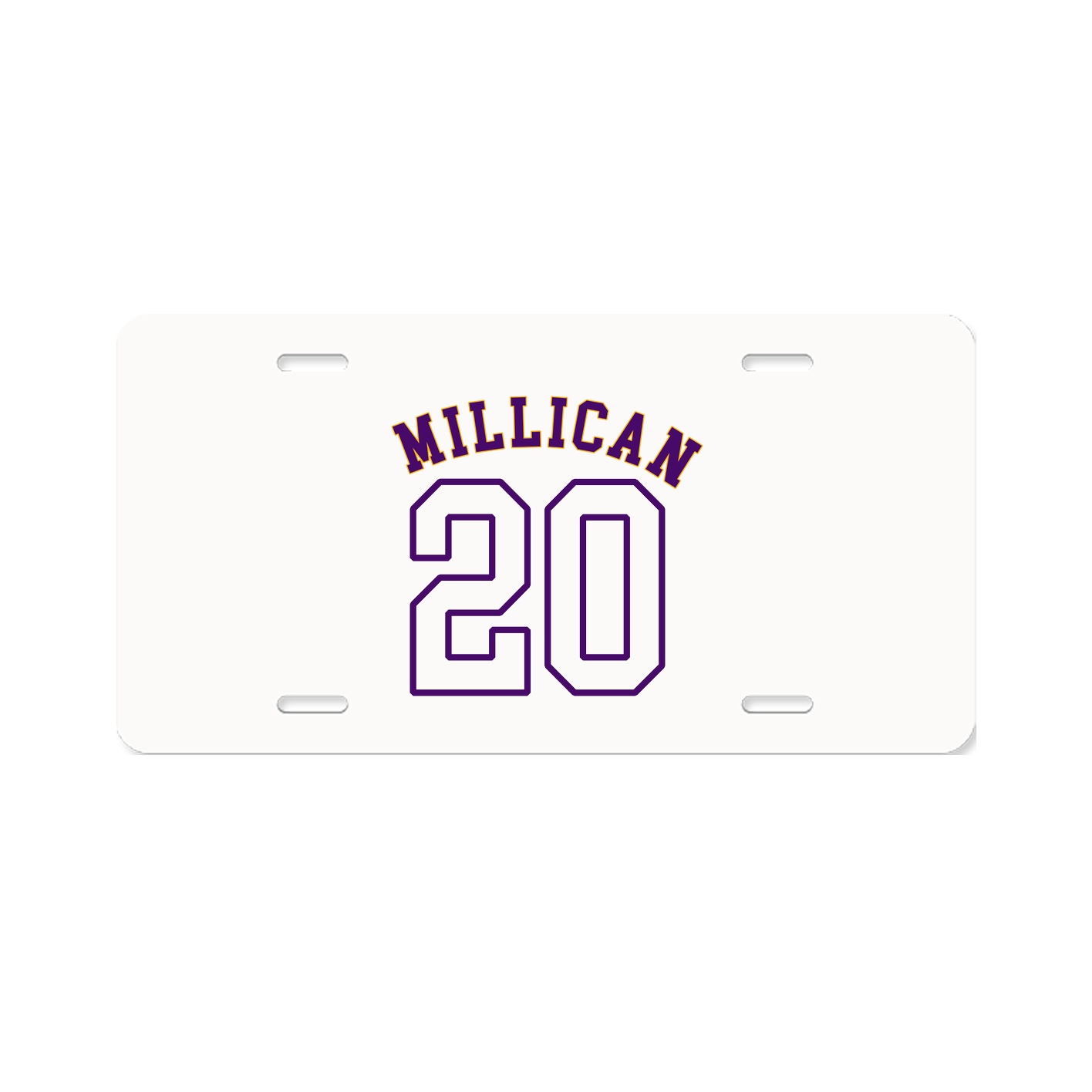 License Plate — Shirsey Arch in Classic