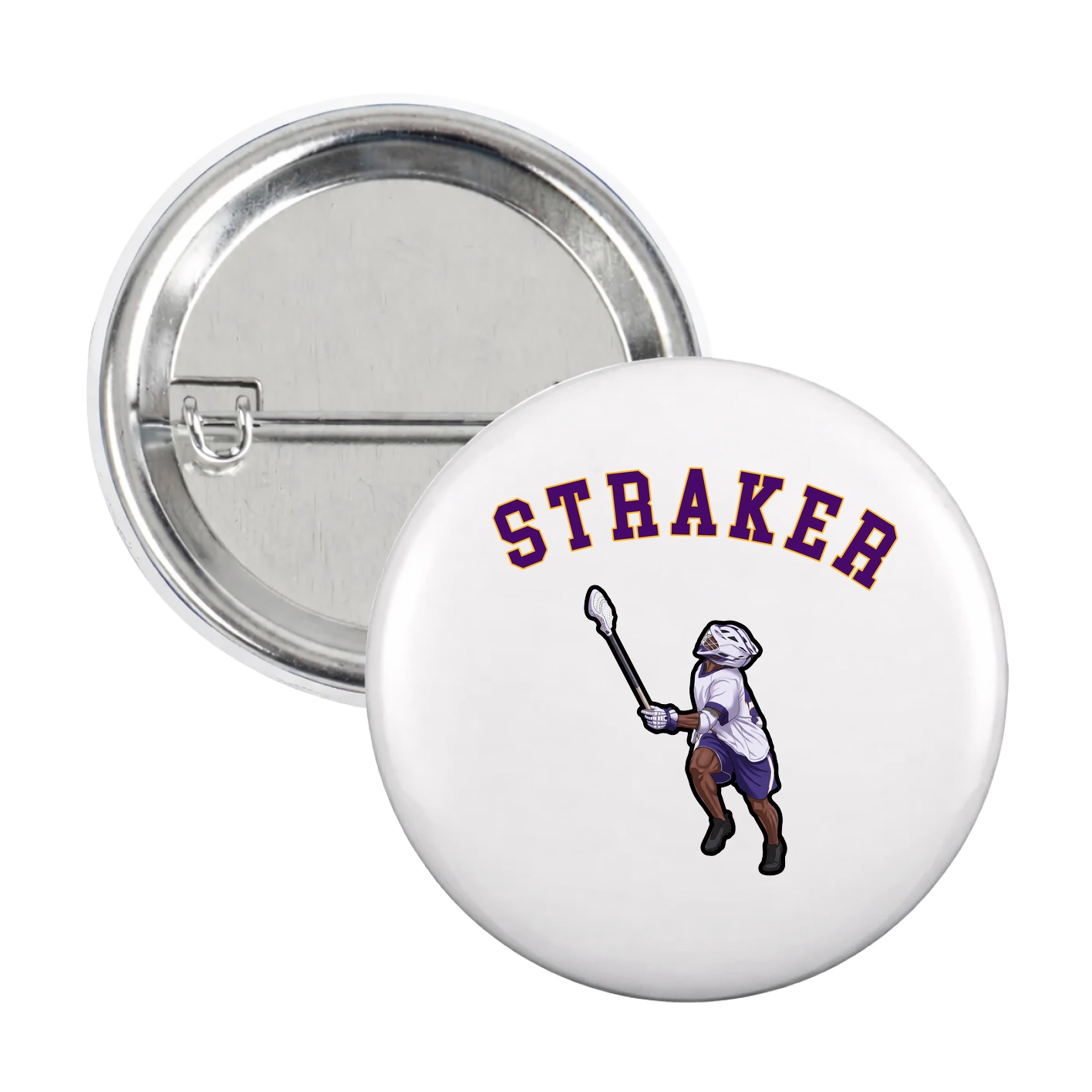Game Day Button — Shirsey Arch in White
