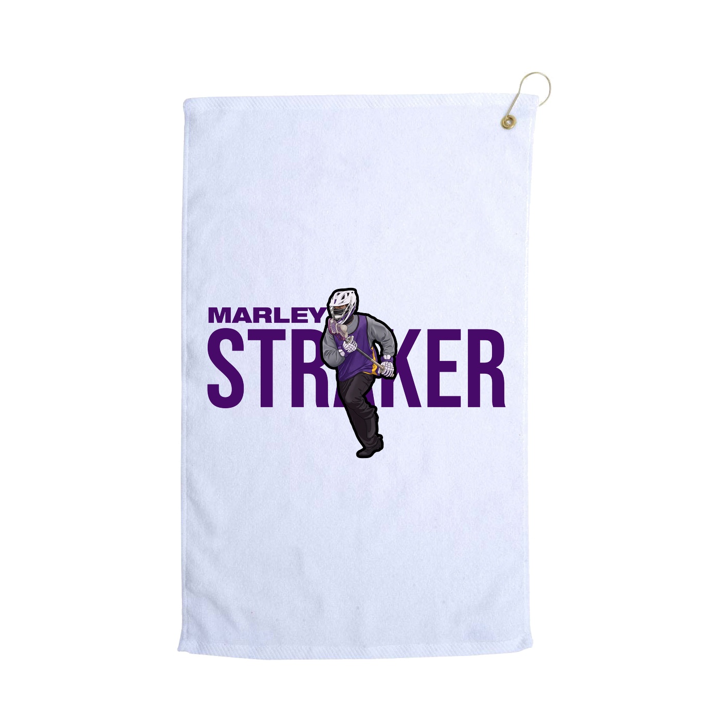 Golf Towel — Player Name in White