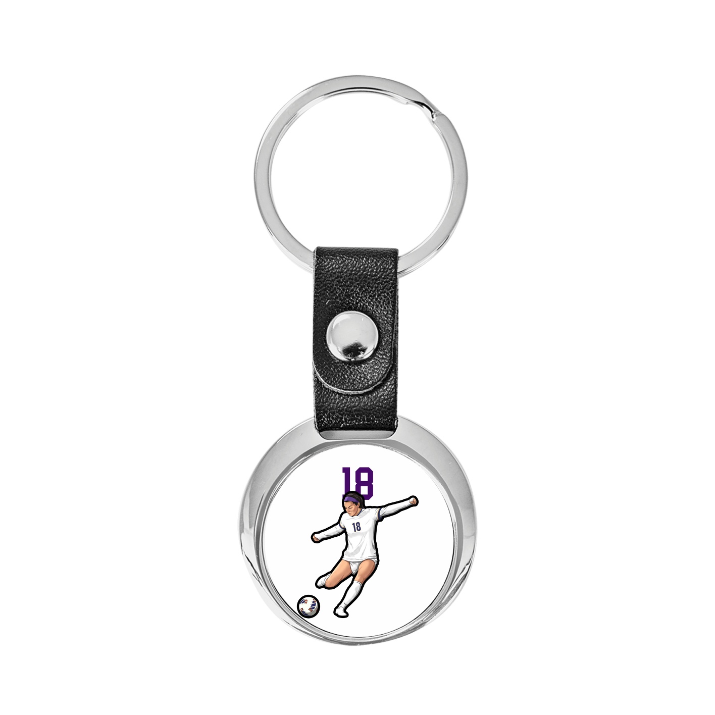 Key Chain — Number Top in Classic
