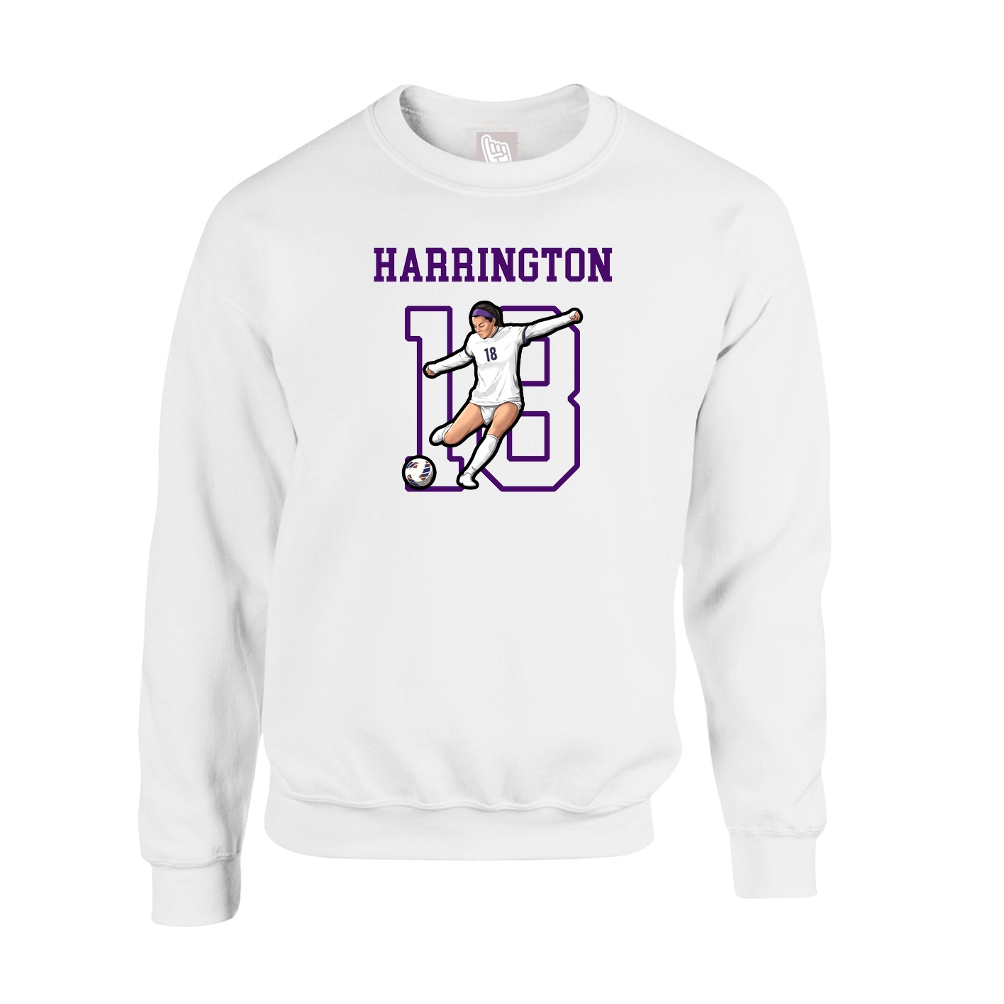 Fleece Crew — Shirsey in White