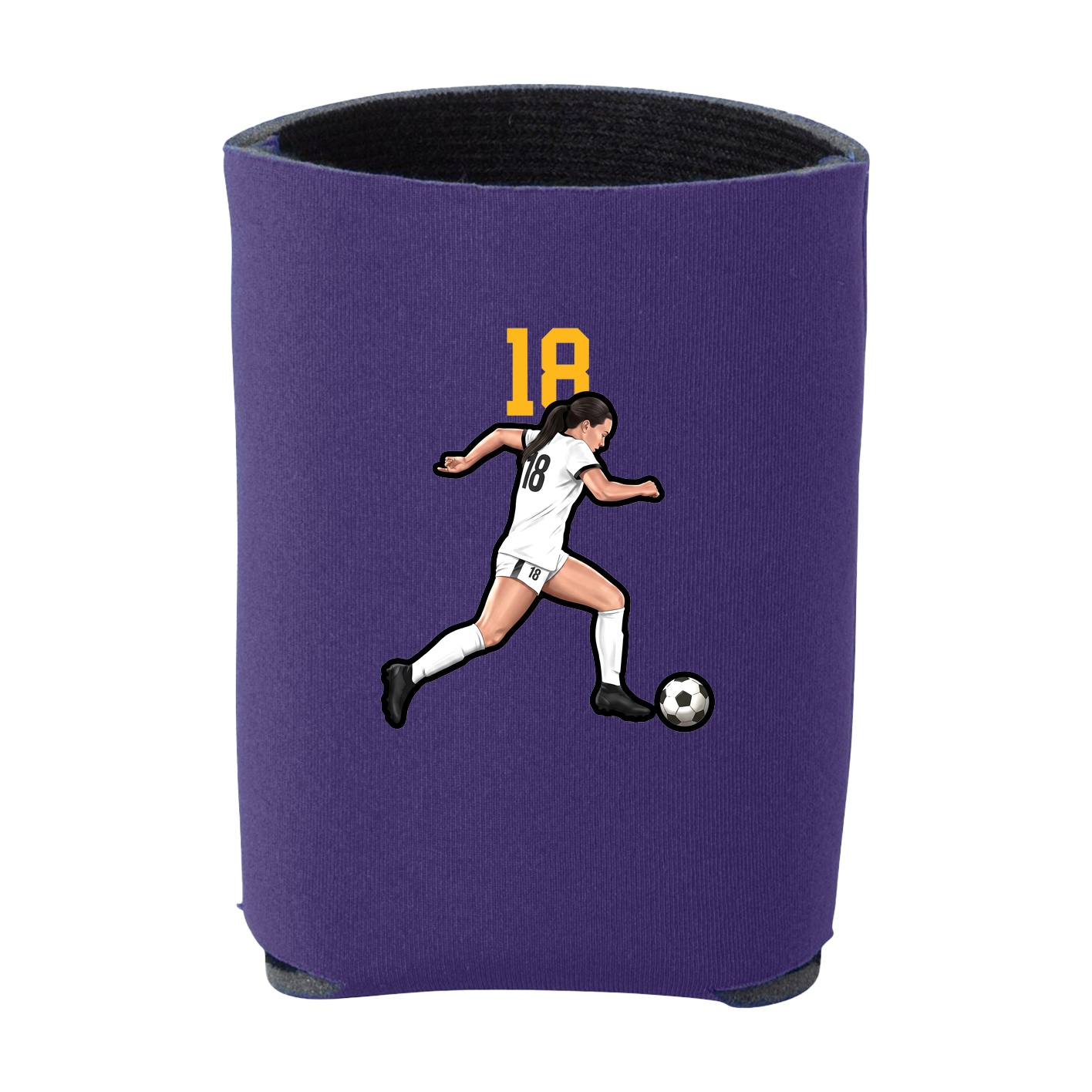 Can Holder — Number Top in Purple