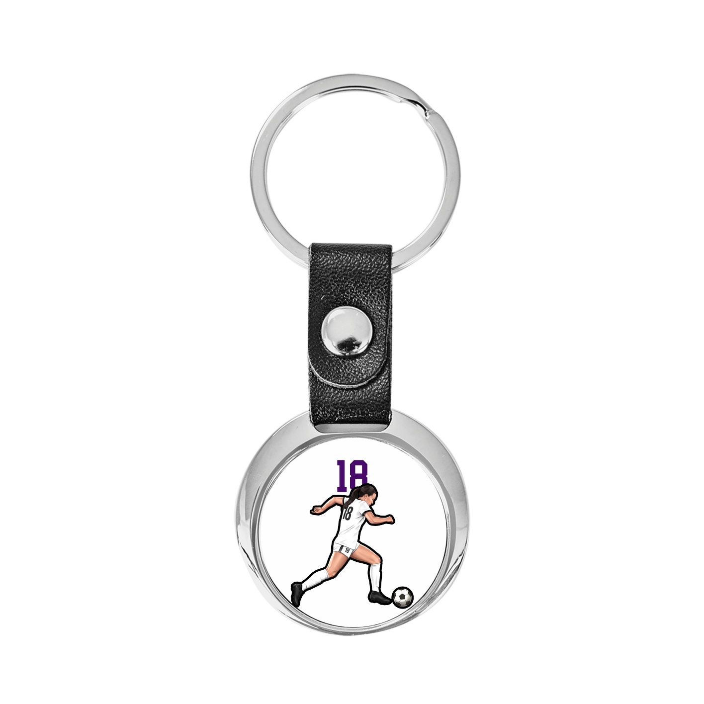 Key Chain — Number Top in Classic
