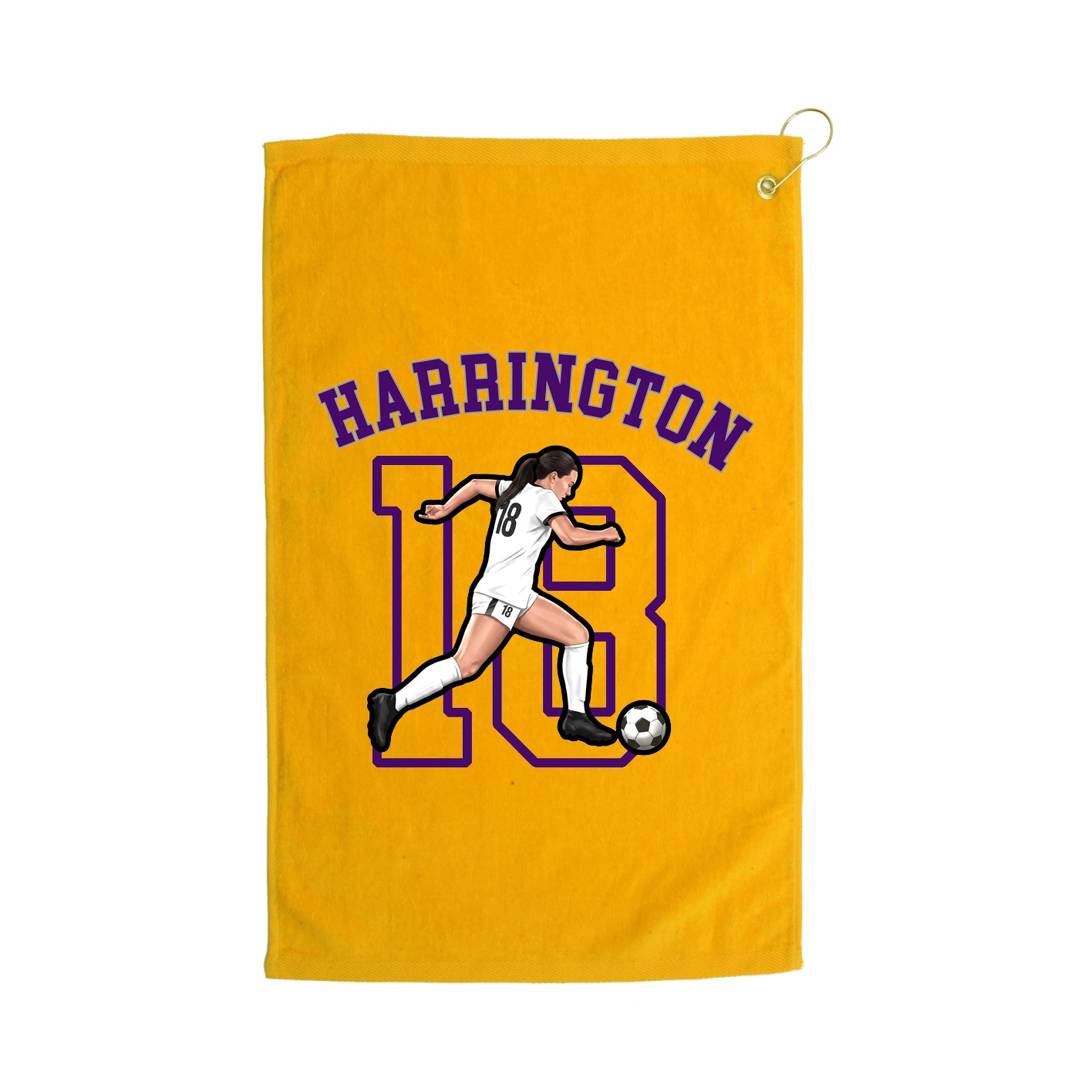 Golf Towel — Shirsey Arch in Gold