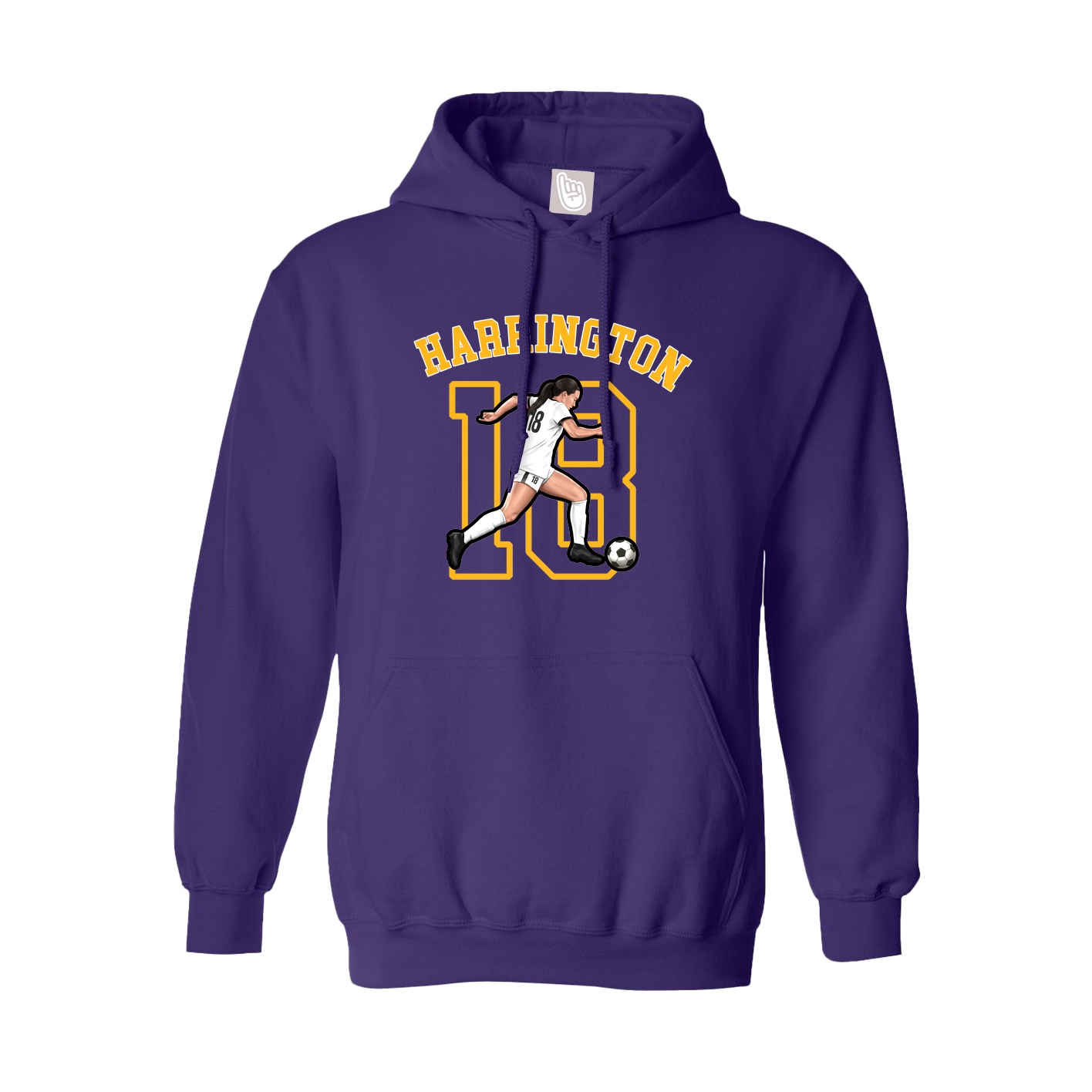 Hoodie — Shirsey Arch in Purple