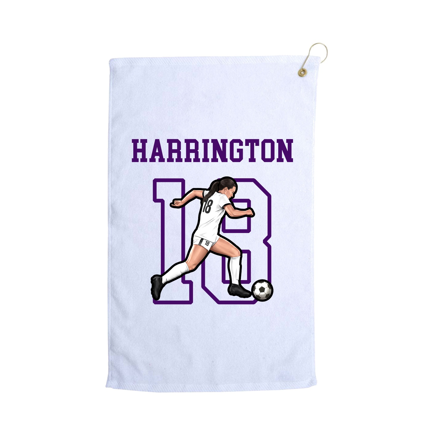 Golf Towel — Shirsey in White