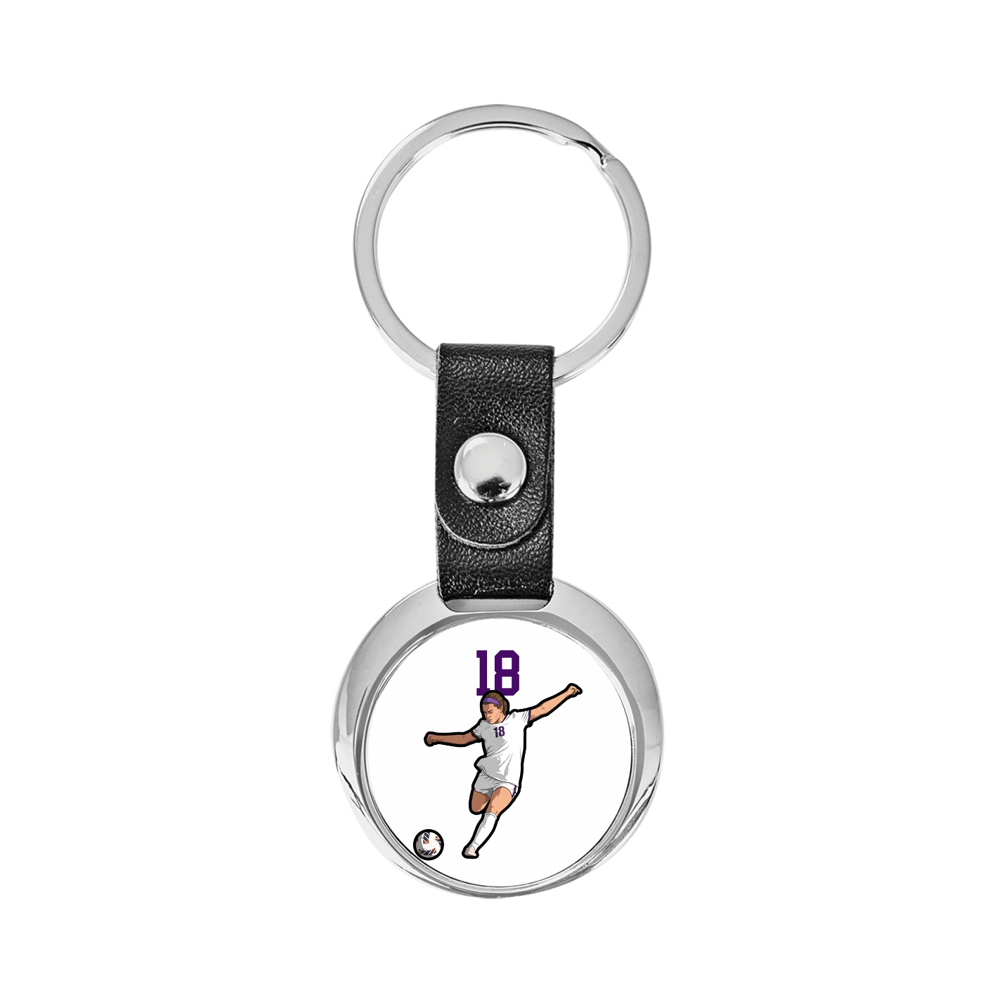 Key Chain — Number Top in Classic