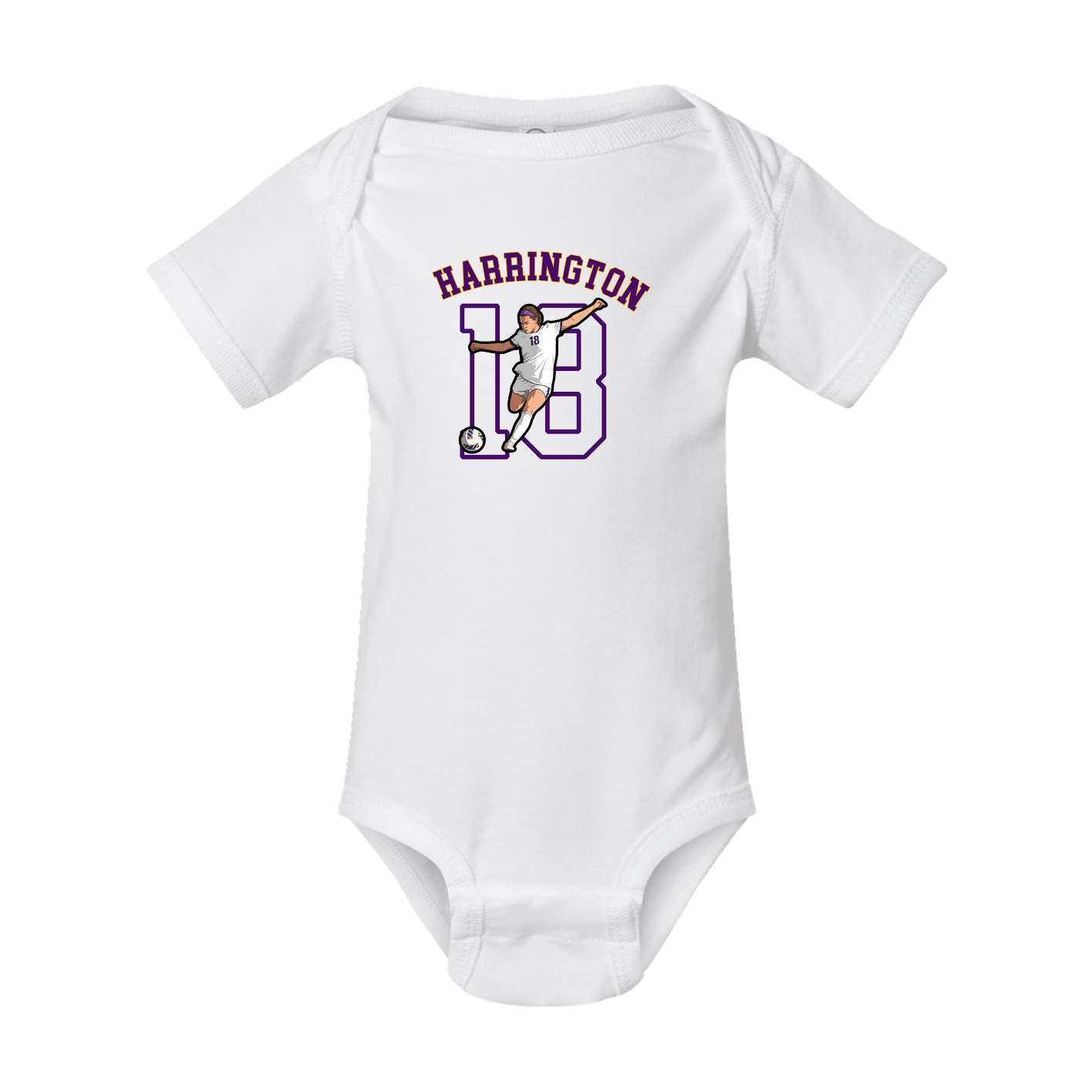Baby Onesie — Shirsey Arch in White