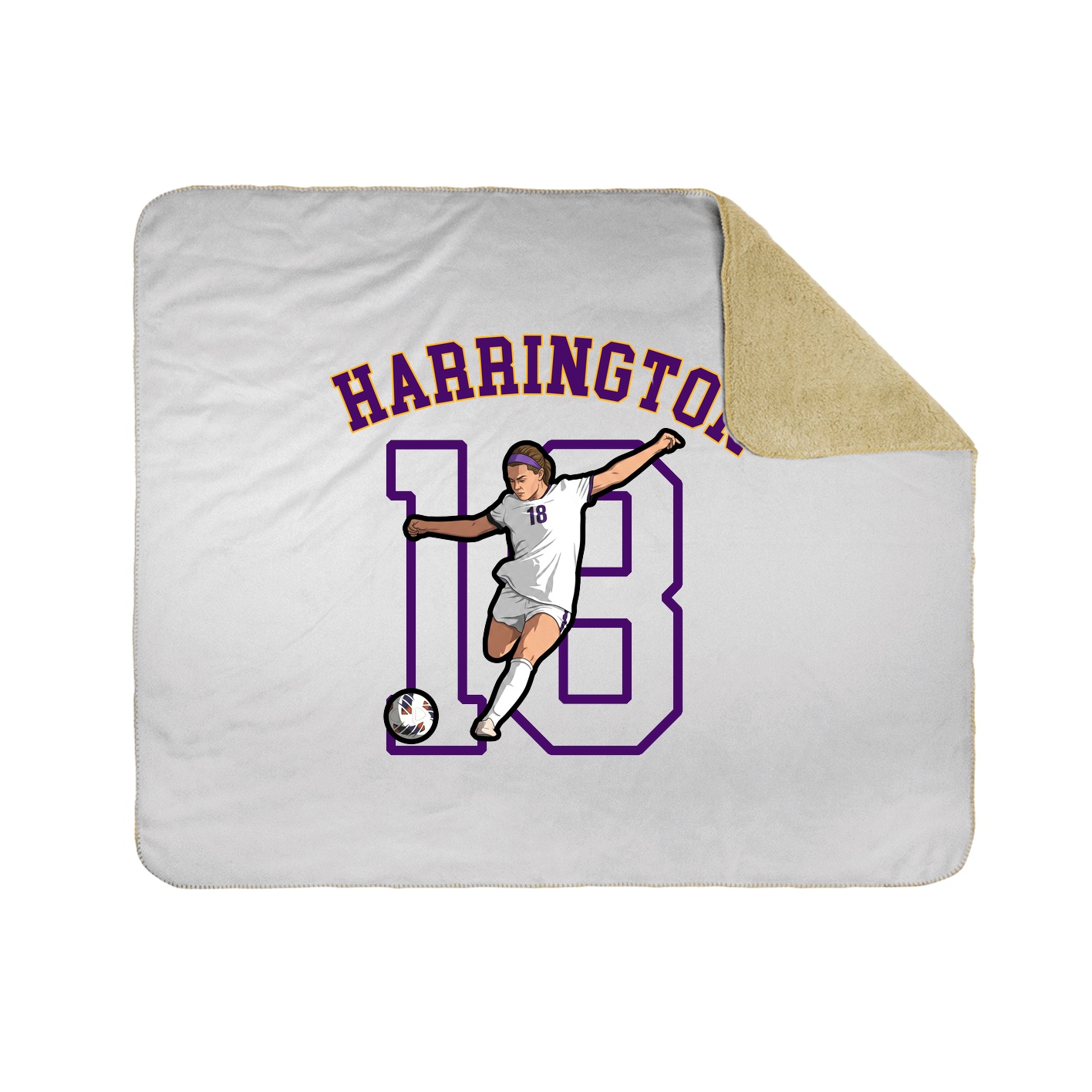 Throw Blanket — Shirsey Arch in White
