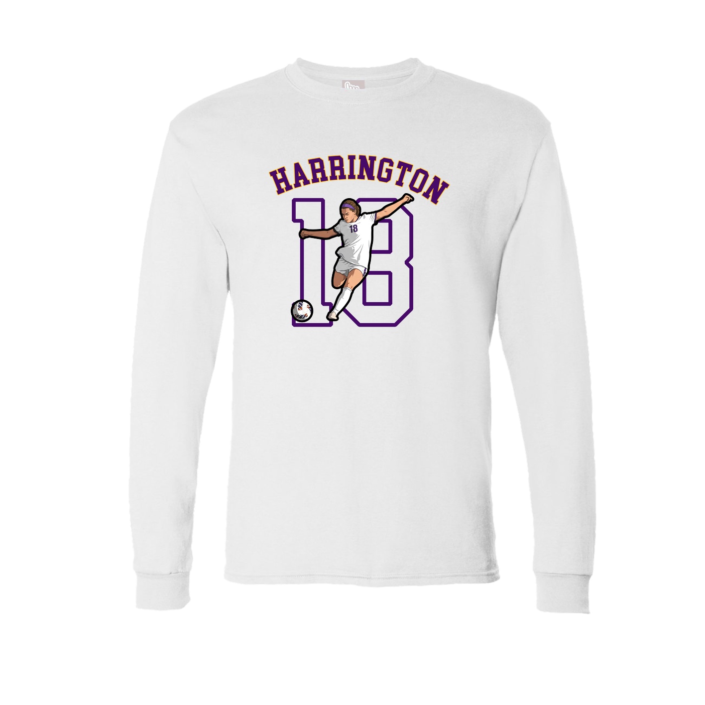 Long Sleeve Tee — Shirsey Arch in White